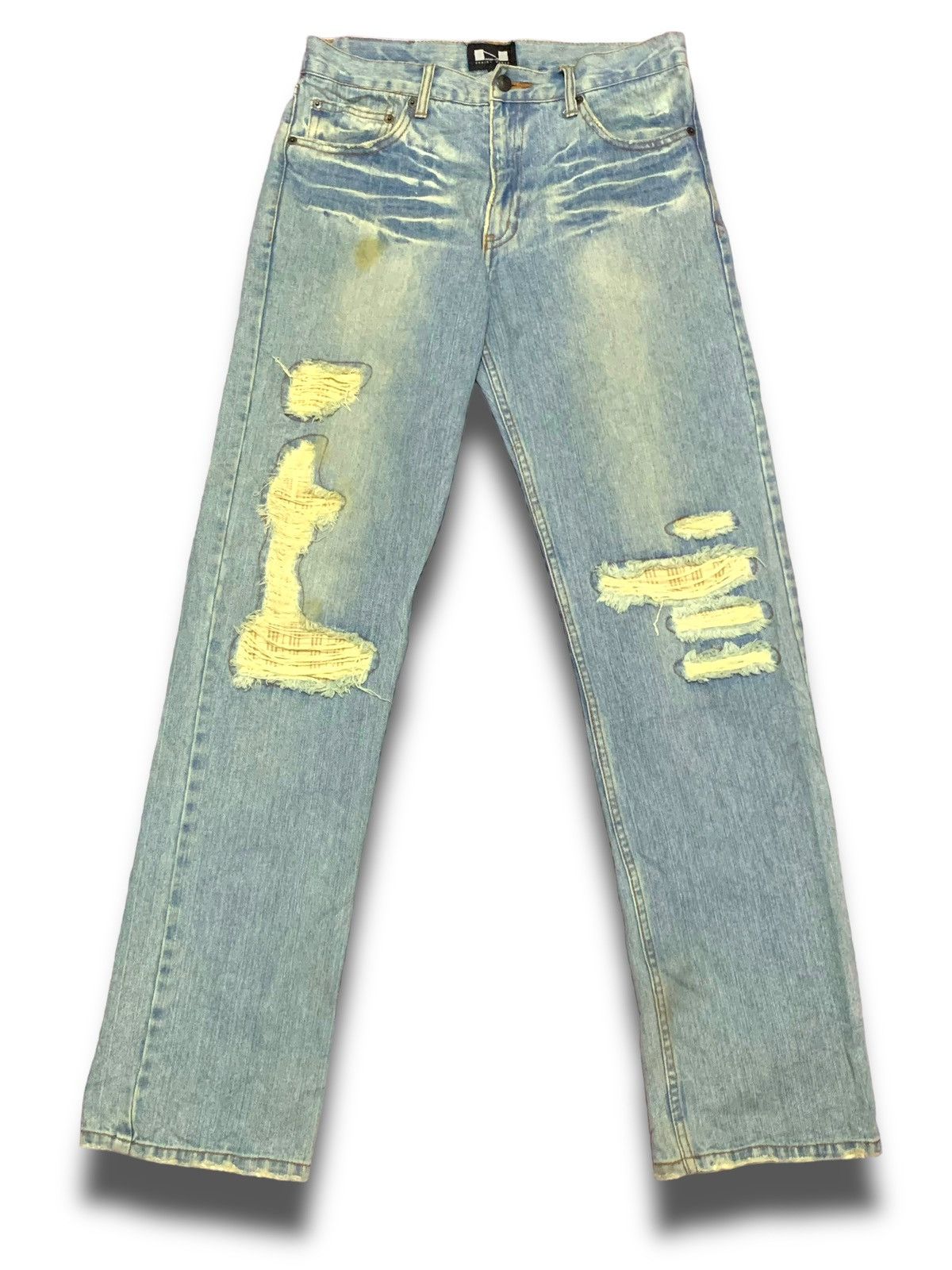 Japanese Brand Vintage Japanese Jeans Like Kapital Size US 31 - 1 Thumbnail