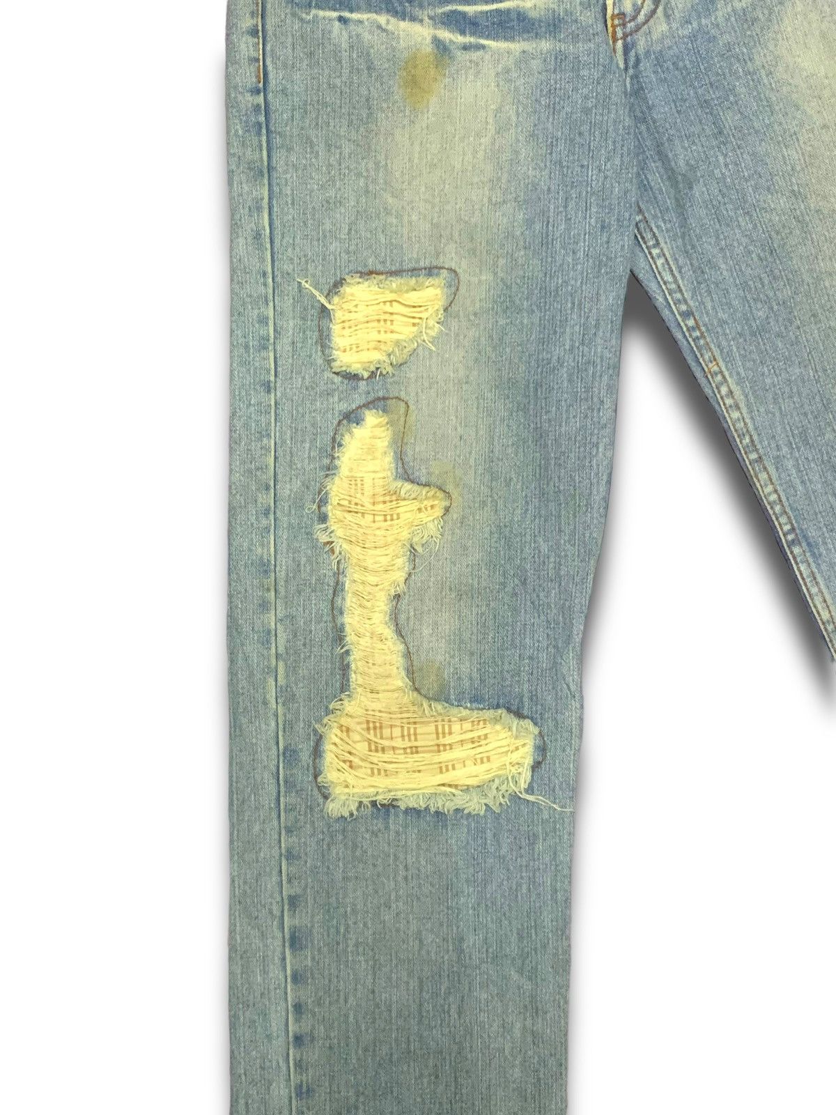 Japanese Brand Vintage Japanese Jeans Like Kapital Size US 31 - 5 Thumbnail