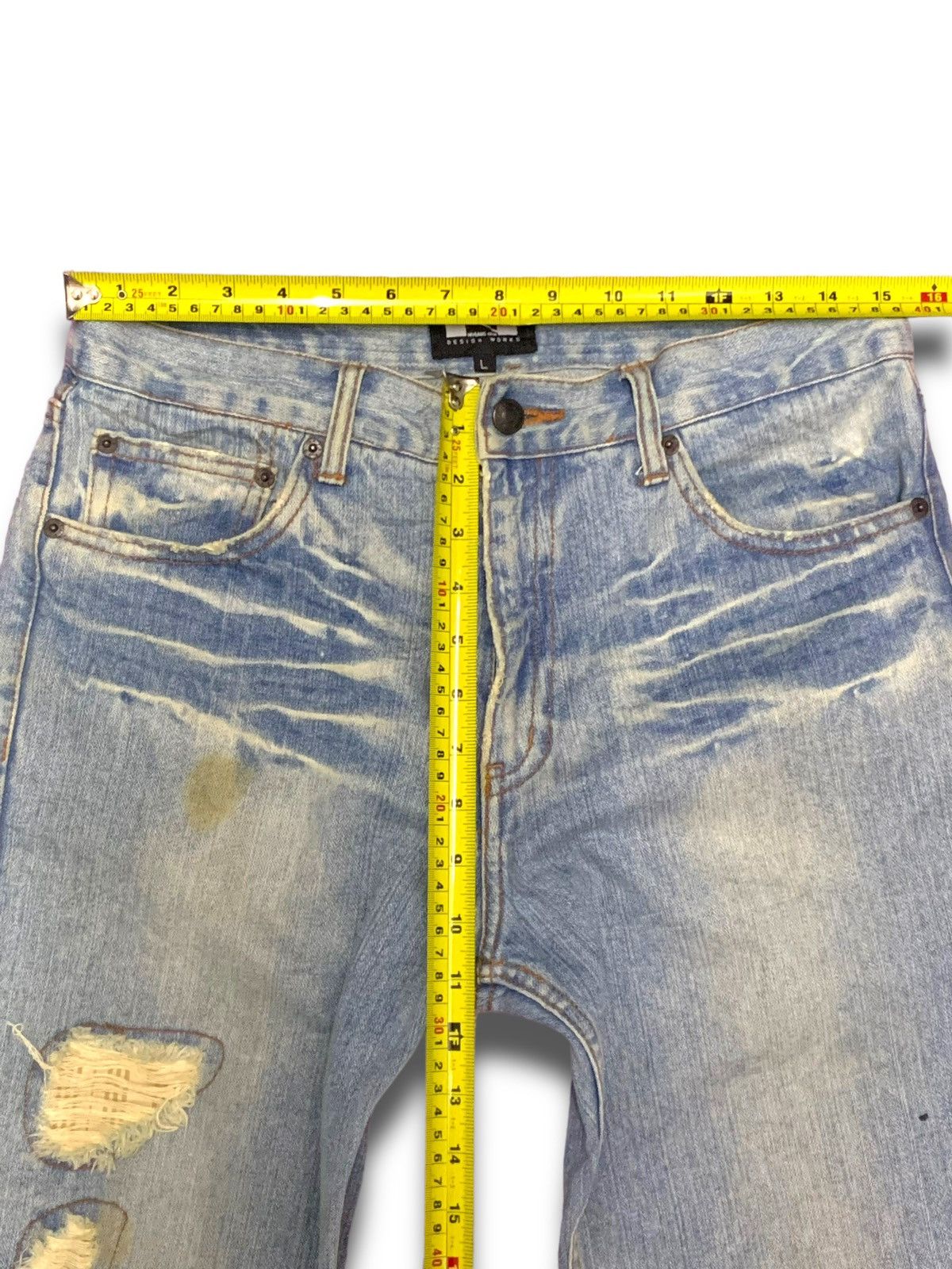Japanese Brand Vintage Japanese Jeans Like Kapital Size US 31 - 14 Thumbnail