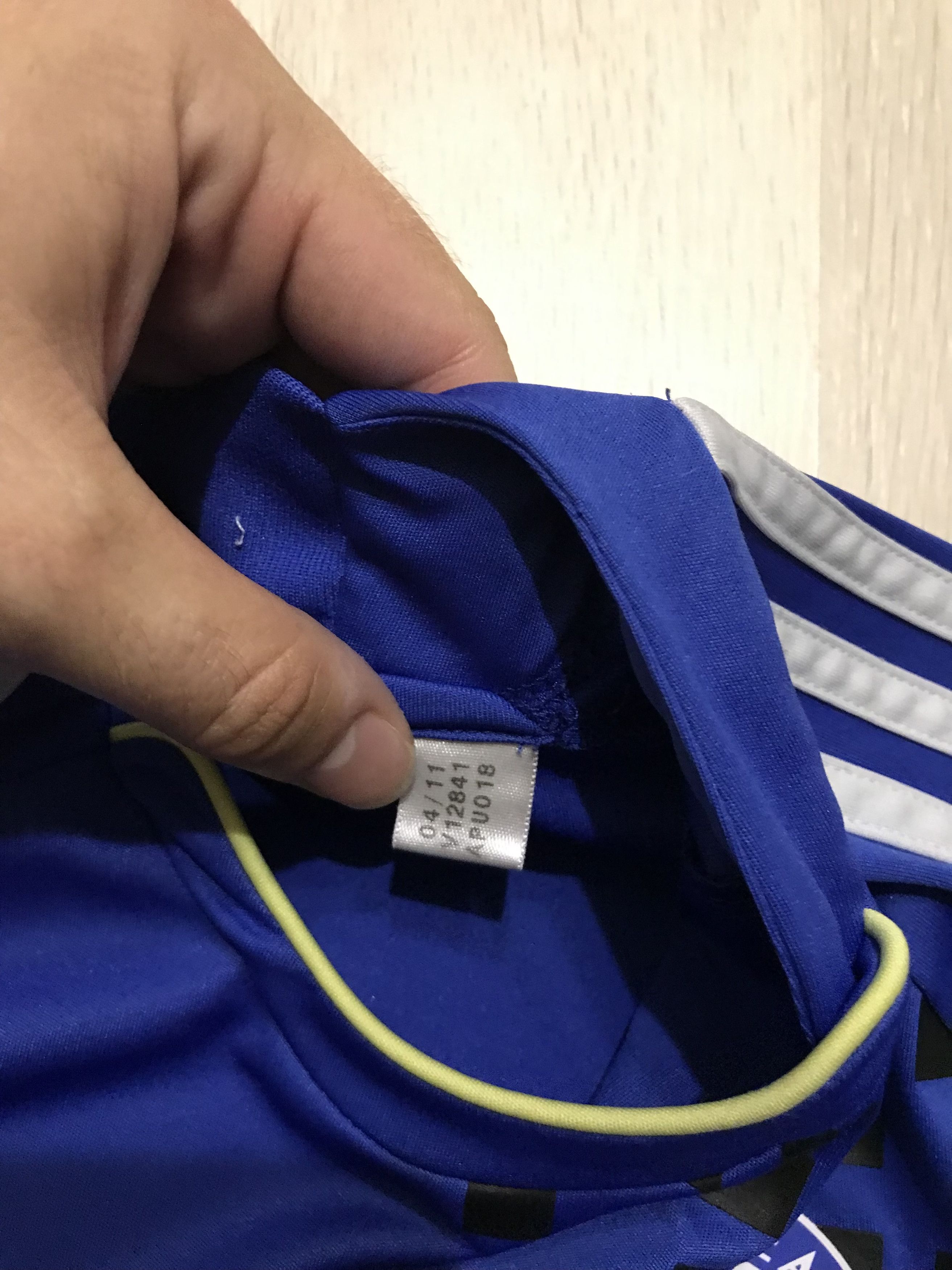 Adidas Adidas FC Chelsea Soccer jersey 2011 home jersey Adidas Size US S / EU 44-46 / 1 - 10 Thumbnail