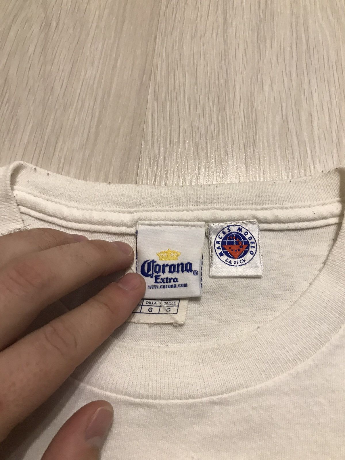 Vintage Vintage CORONA EXTRA T-shirt Size US L / EU 52-54 / 3 - 4 Thumbnail