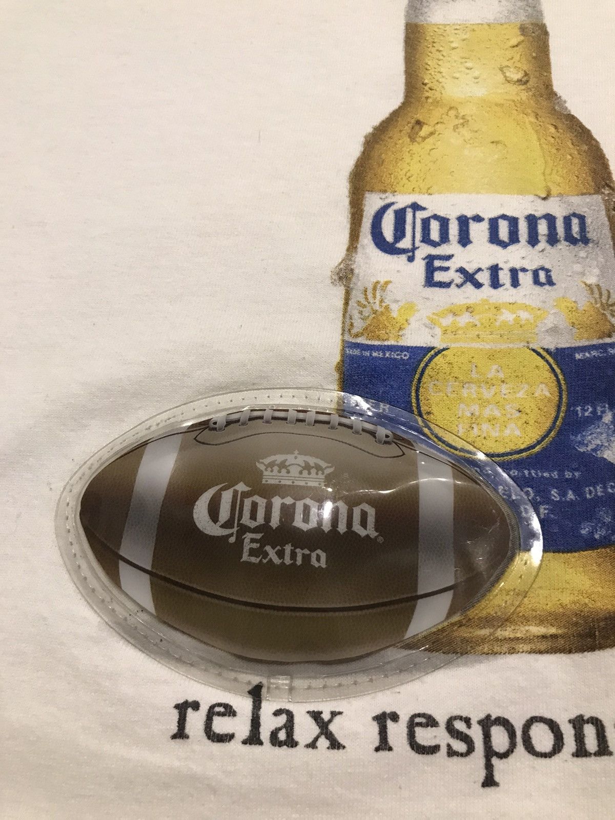 Vintage Vintage CORONA EXTRA T-shirt Size US L / EU 52-54 / 3 - 3 Thumbnail