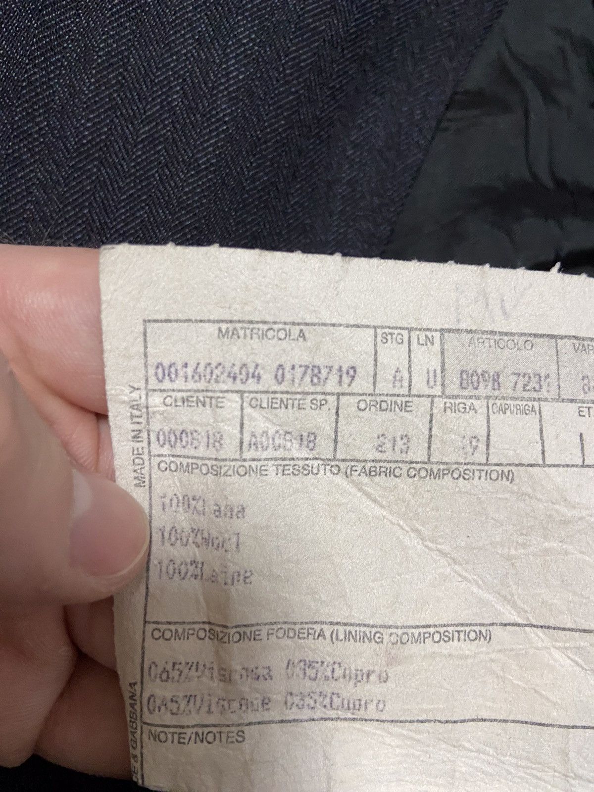 Dolce & Gabbana Vintage Dolce & Gabbana Blazer 54R Size 54R - 14 Thumbnail