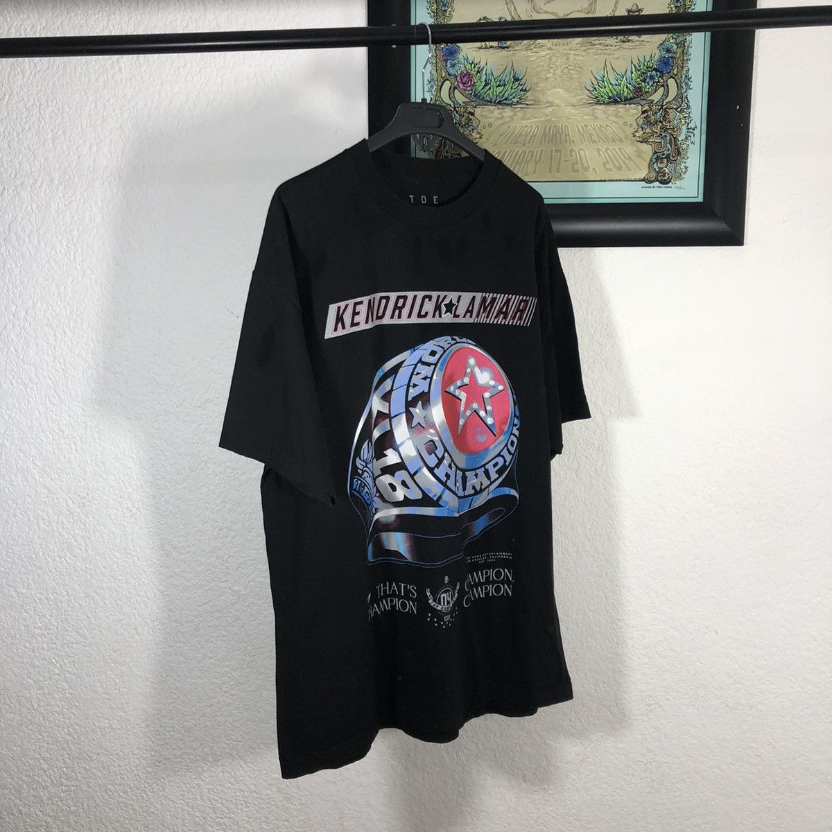 Band Tees × Kendrick Lamar × Rap Tees Kendrick Lamar 2018 TDE Ring Size US XL / EU 56 / 4 - 1 Thumbnail