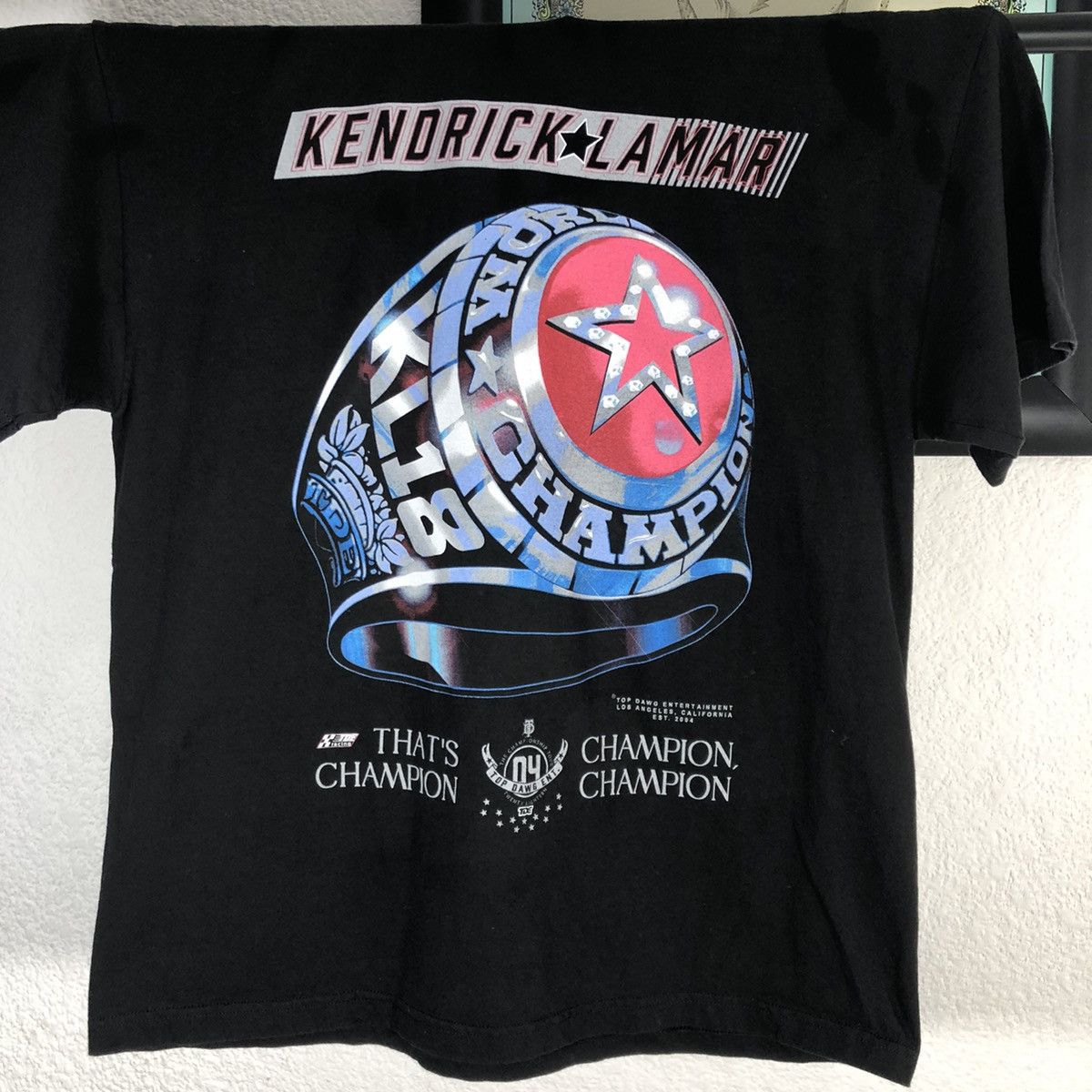 Band Tees × Kendrick Lamar × Rap Tees Kendrick Lamar 2018 TDE Ring Size US XL / EU 56 / 4 - 3 Thumbnail