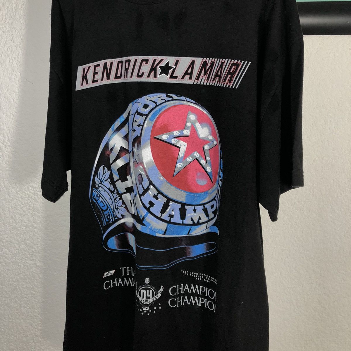 Band Tees × Kendrick Lamar × Rap Tees Kendrick Lamar 2018 TDE Ring Size US XL / EU 56 / 4 - 6 Thumbnail