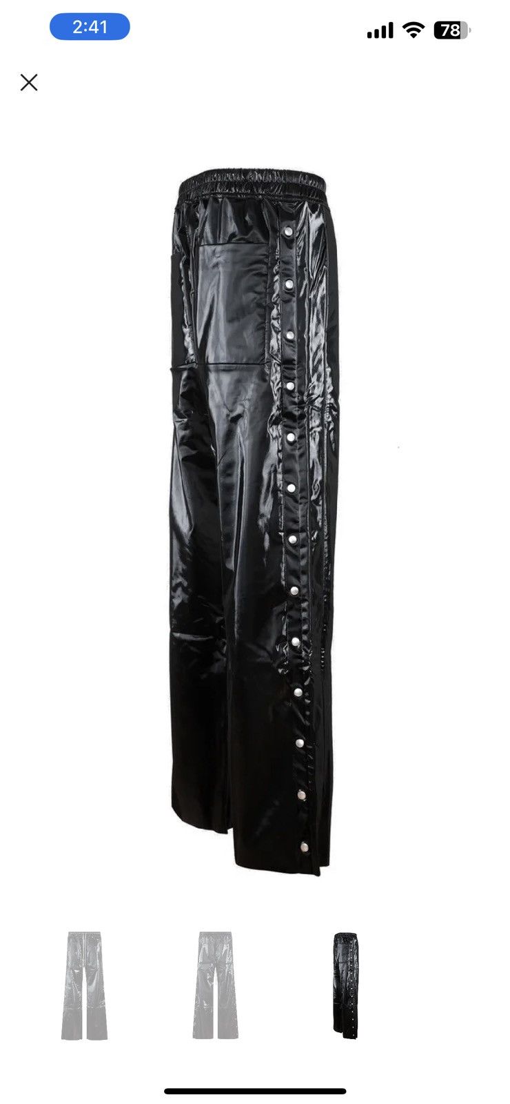 Rick Owens Drkshdw Rick Owens DRKSHDW Pusher Pants Size US 34 / EU 50 - 5 Thumbnail