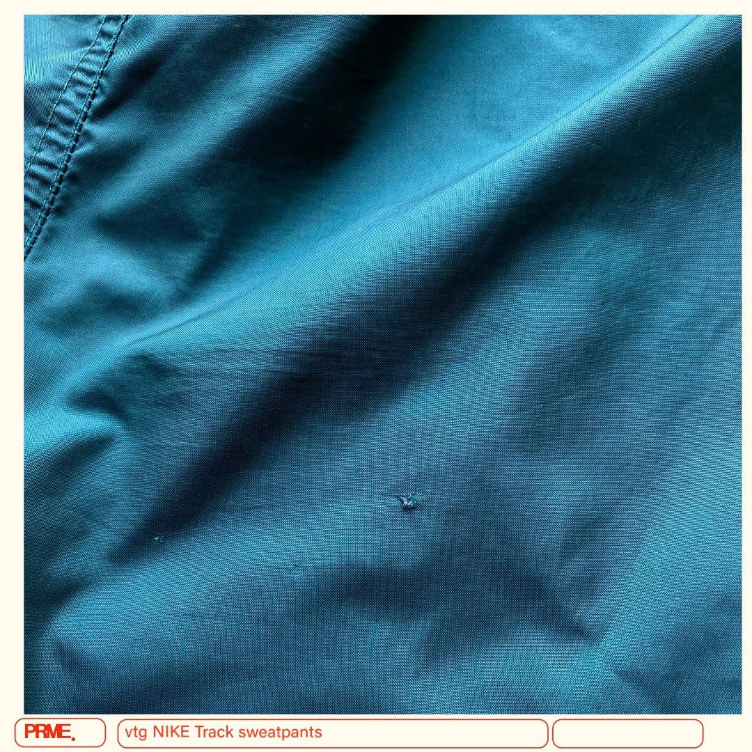 Nike × Vintage vintage 90s NIKE TRACK Nylon sweatpants Size US 36 / EU 52 - 14 Thumbnail