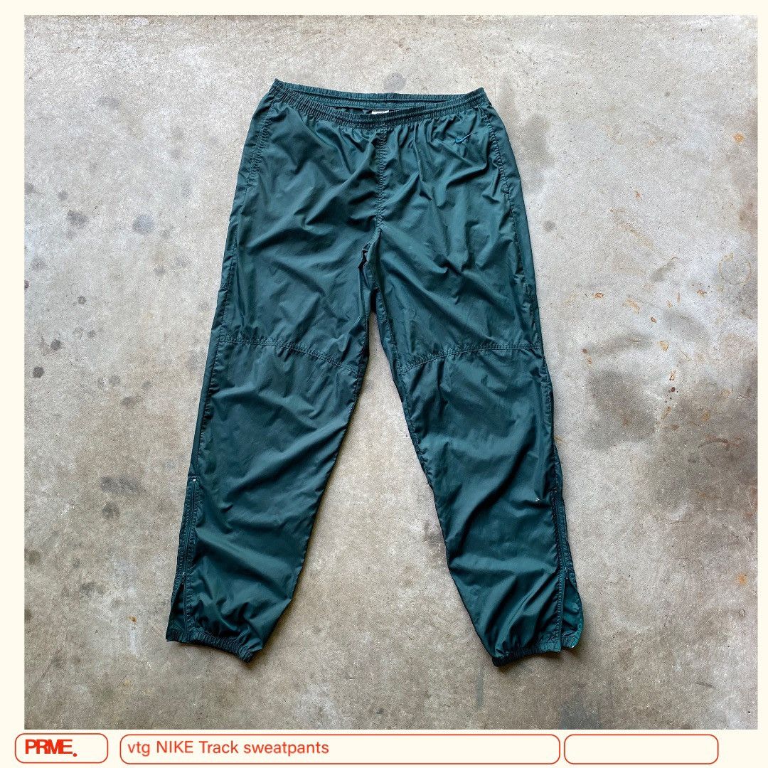 Nike × Vintage vintage 90s NIKE TRACK Nylon sweatpants Size US 36 / EU 52 - 9 Thumbnail