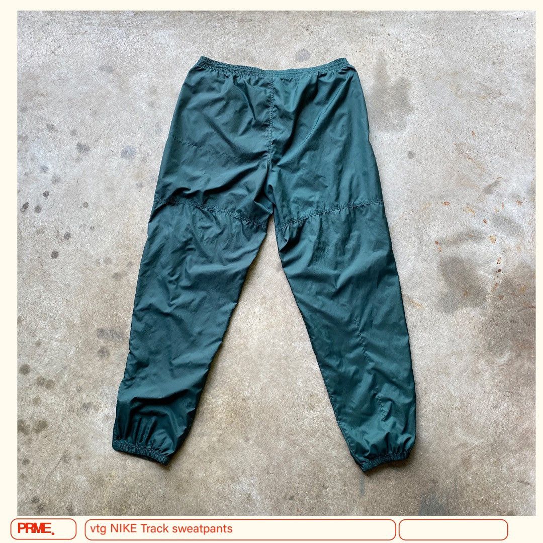 Nike × Vintage vintage 90s NIKE TRACK Nylon sweatpants Size US 36 / EU 52 - 12 Thumbnail