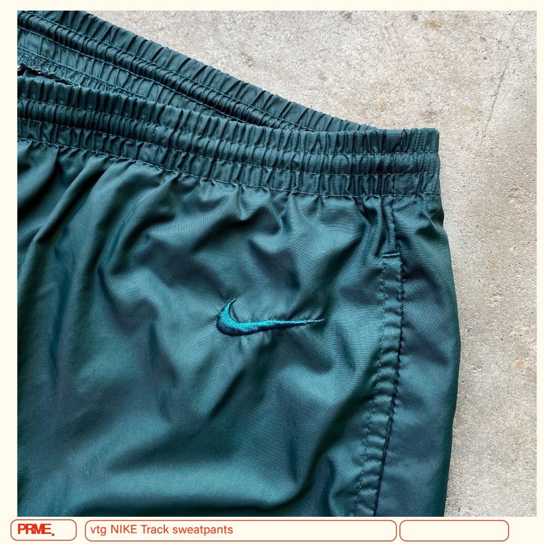 Nike × Vintage vintage 90s NIKE TRACK Nylon sweatpants Size US 36 / EU 52 - 3 Thumbnail