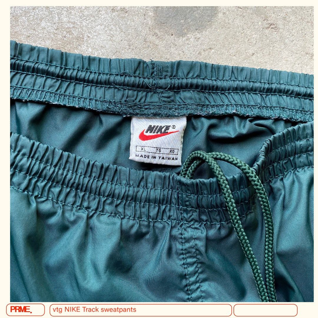 Nike × Vintage vintage 90s NIKE TRACK Nylon sweatpants Size US 36 / EU 52 - 11 Thumbnail