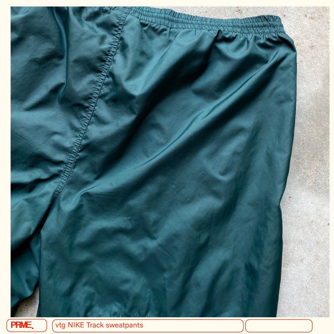 Nike × Vintage vintage 90s NIKE TRACK Nylon sweatpants Size US 36 / EU 52 - 13 Thumbnail