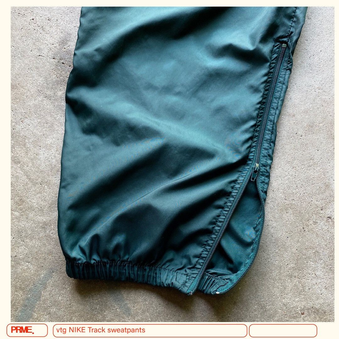 Nike × Vintage vintage 90s NIKE TRACK Nylon sweatpants Size US 36 / EU 52 - 10 Thumbnail