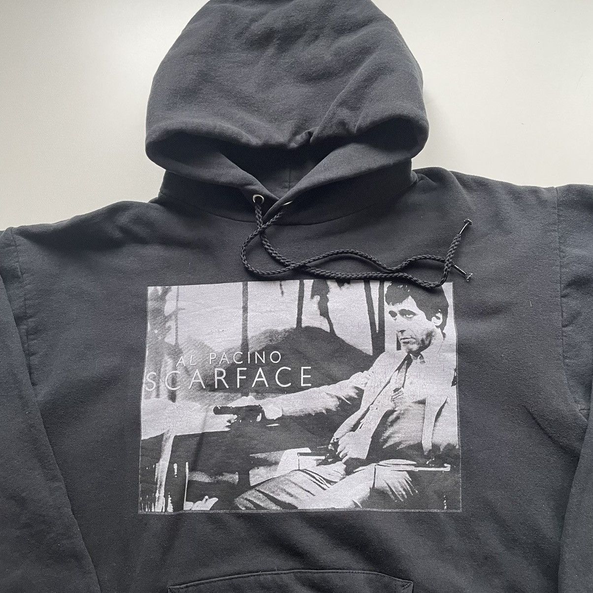 Vintage Vintage 2000s Scarface Movie Graphic Hoodie Medium Black Size US M / EU 48-50 / 2 - 2 Thumbnail