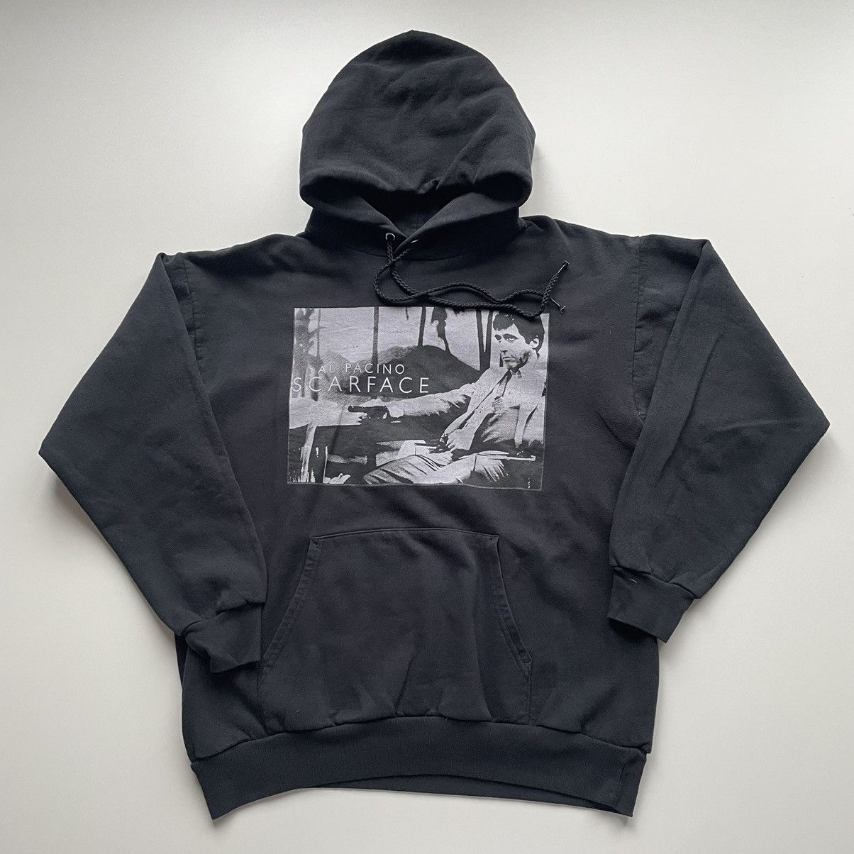 Vintage Vintage 2000s Scarface Movie Graphic Hoodie Medium Black Size US M / EU 48-50 / 2 - 1 Thumbnail