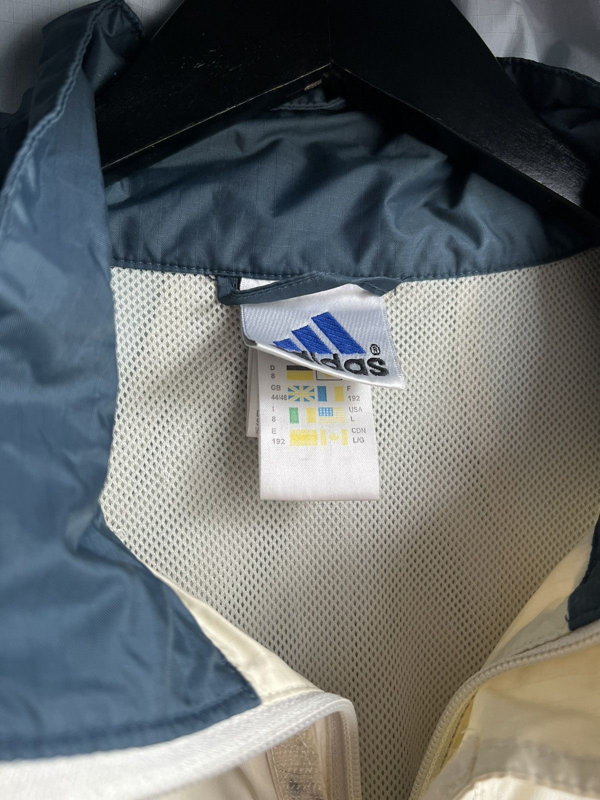 Vintage Vintage Adidas Half Zip Jacket Size L - XL Size US L / EU 52-54 / 3 - 5 Thumbnail