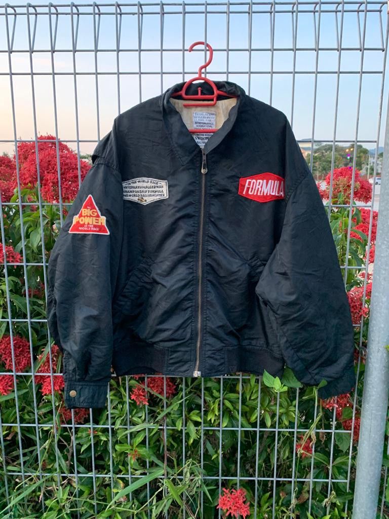 Vintage Vintage Swooplex S4 Fomula Racing Jacket Size US L / EU 52-54 / 3 - 1 Thumbnail