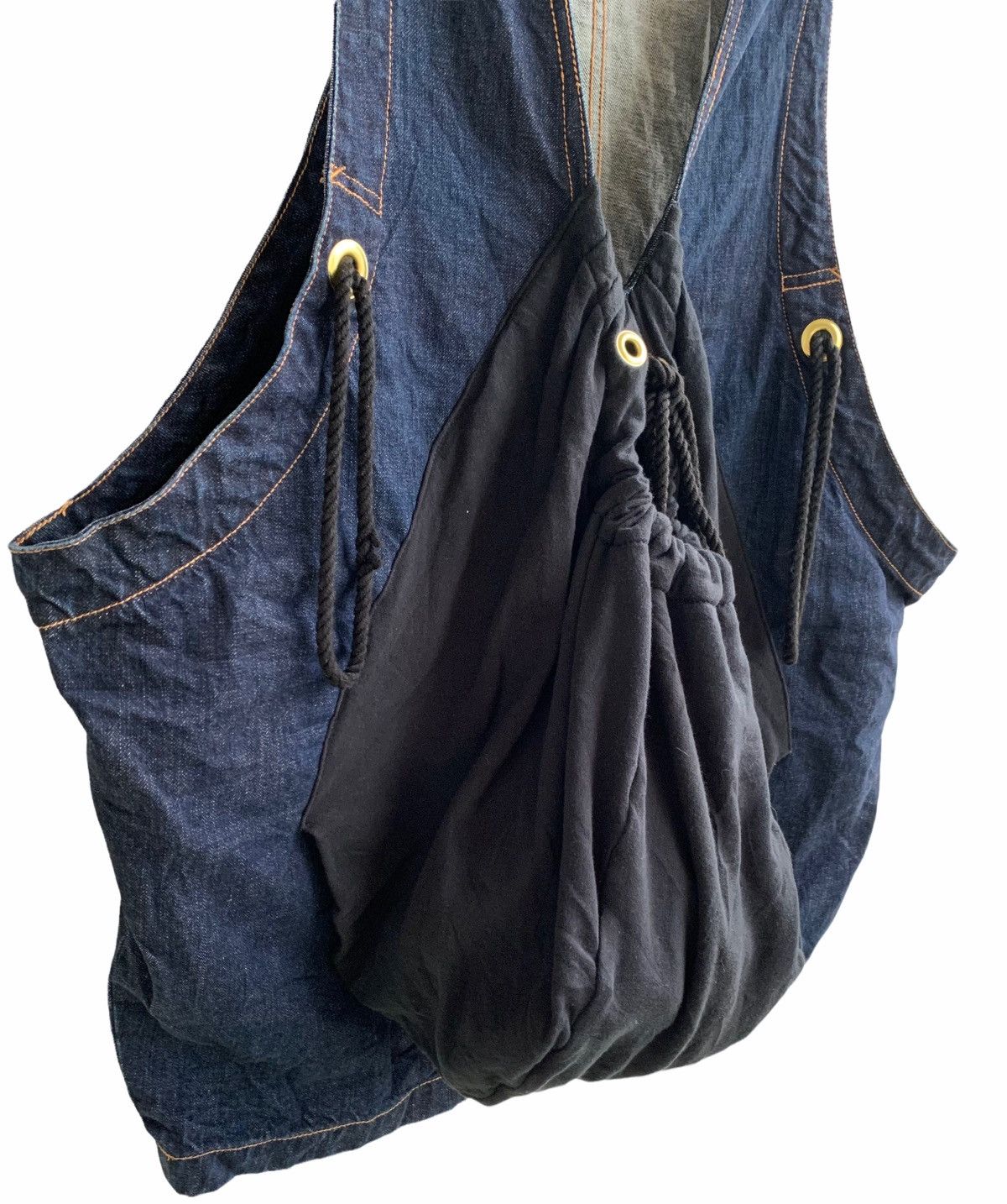 Issey Miyake Japanese Brand Mercibeucoup Kangaroo Pocket Denim Size US M / EU 48-50 / 2 - 3 Thumbnail