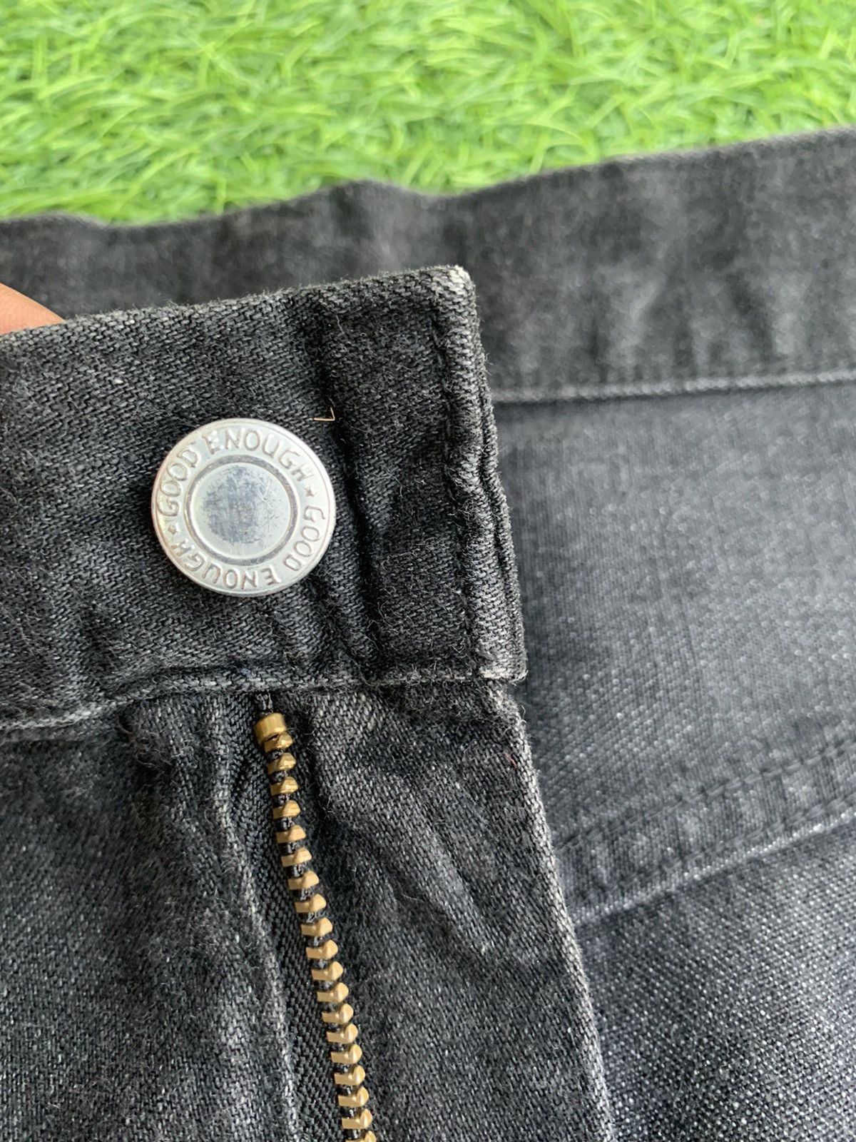 Fragment Design × GOODENOUGH × Hiroshi Fujiwara Vtg Ge Denim GoodEnough 2003 Fragment Design Selvedge Jeans Size US 33 - 10 Thumbnail