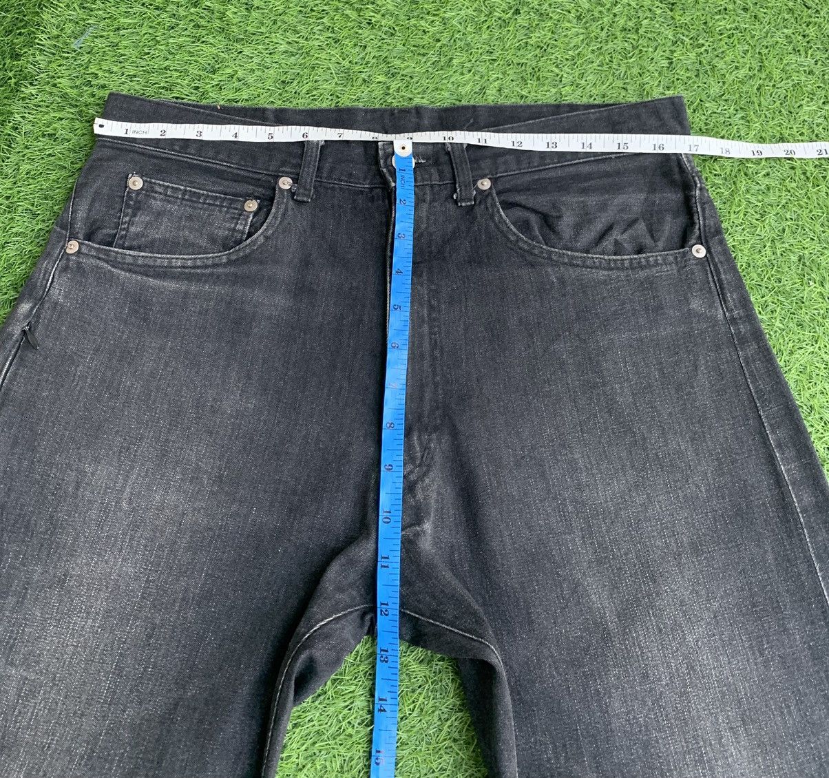 Fragment Design × GOODENOUGH × Hiroshi Fujiwara Vtg Ge Denim GoodEnough 2003 Fragment Design Selvedge Jeans Size US 33 - 13 Thumbnail