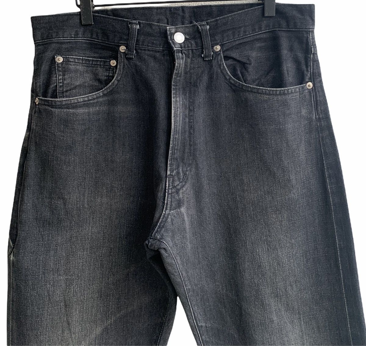 Fragment Design × GOODENOUGH × Hiroshi Fujiwara Vtg Ge Denim GoodEnough 2003 Fragment Design Selvedge Jeans Size US 33 - 6 Thumbnail