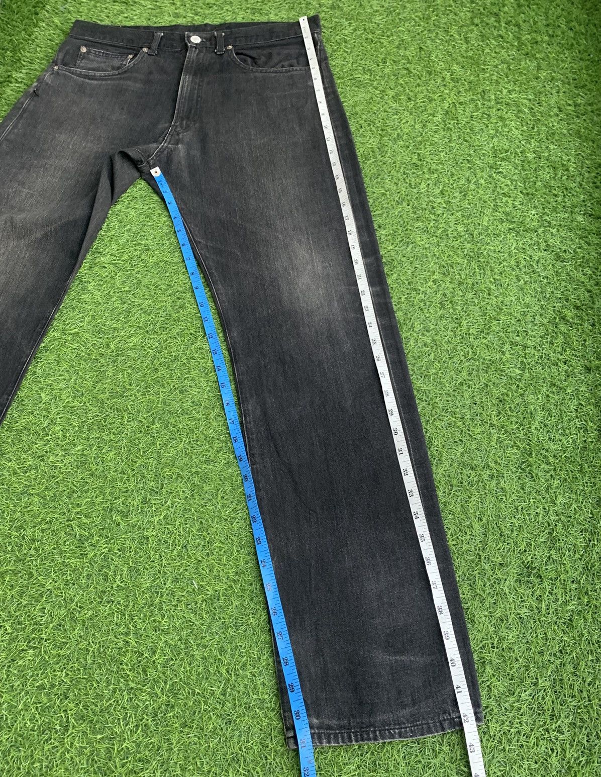 Fragment Design × GOODENOUGH × Hiroshi Fujiwara Vtg Ge Denim GoodEnough 2003 Fragment Design Selvedge Jeans Size US 33 - 16 Thumbnail