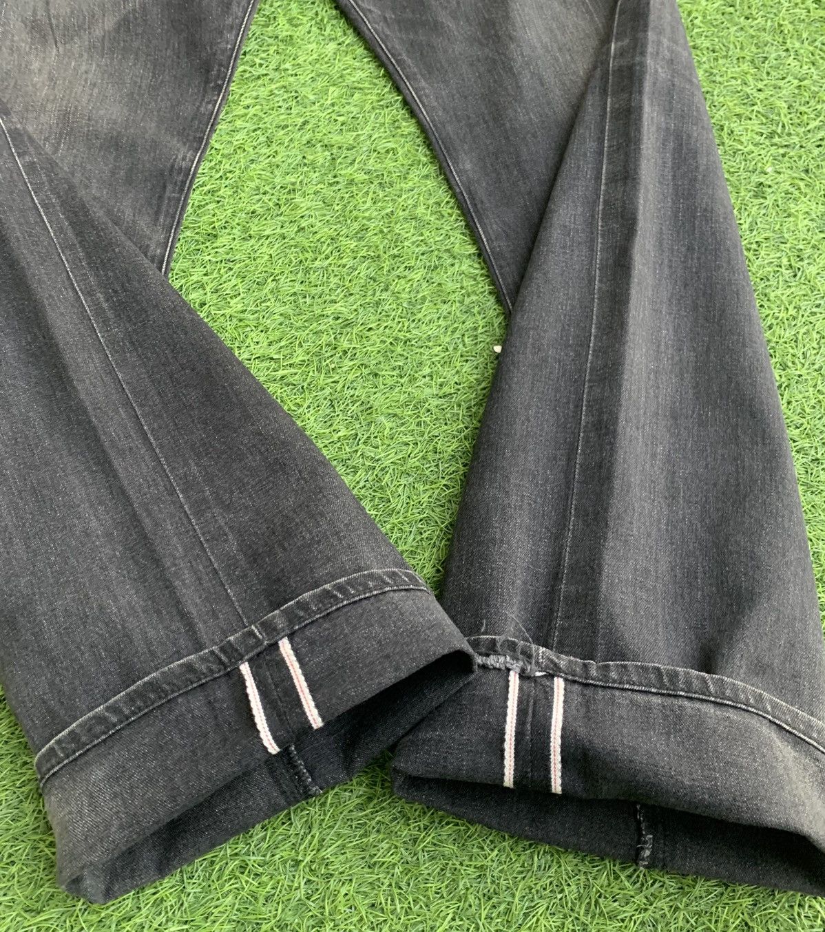 Fragment Design × GOODENOUGH × Hiroshi Fujiwara Vtg Ge Denim GoodEnough 2003 Fragment Design Selvedge Jeans Size US 33 - 12 Thumbnail