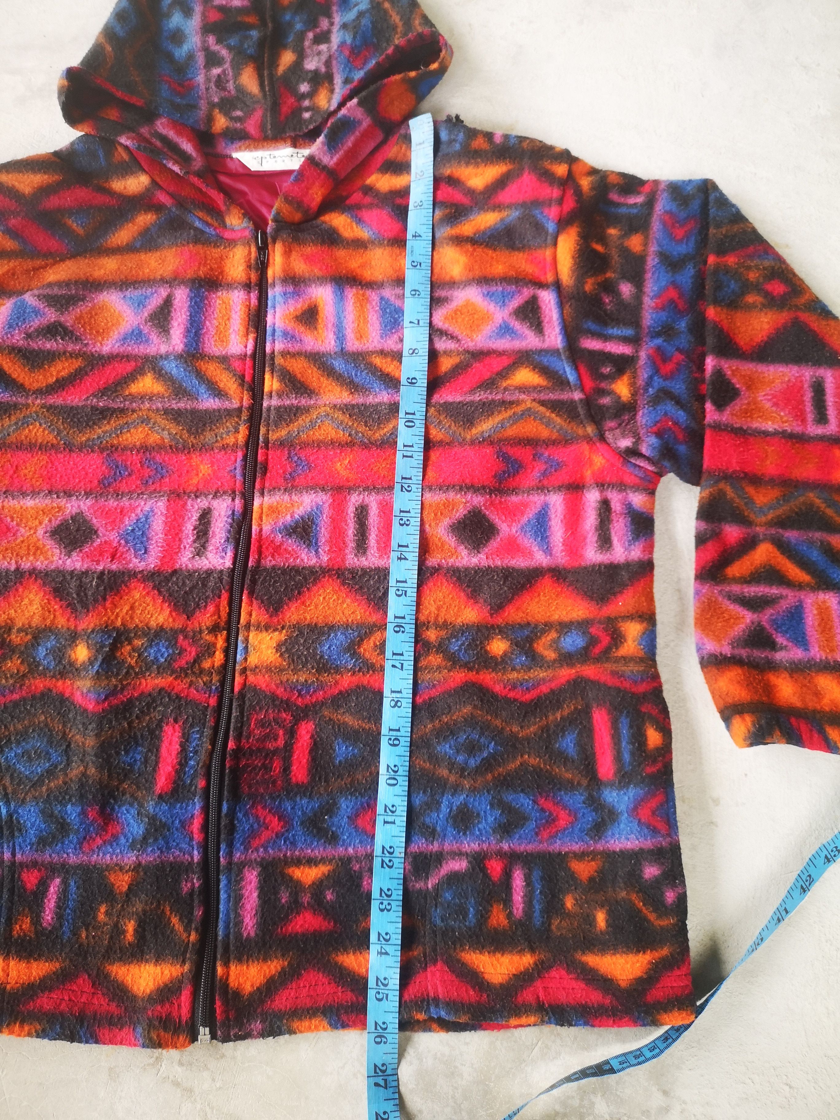 Japanese Brand × Vintage Eptemete Sport Navajo Fleece Jacket Size US L / EU 52-54 / 3 - 10 Thumbnail