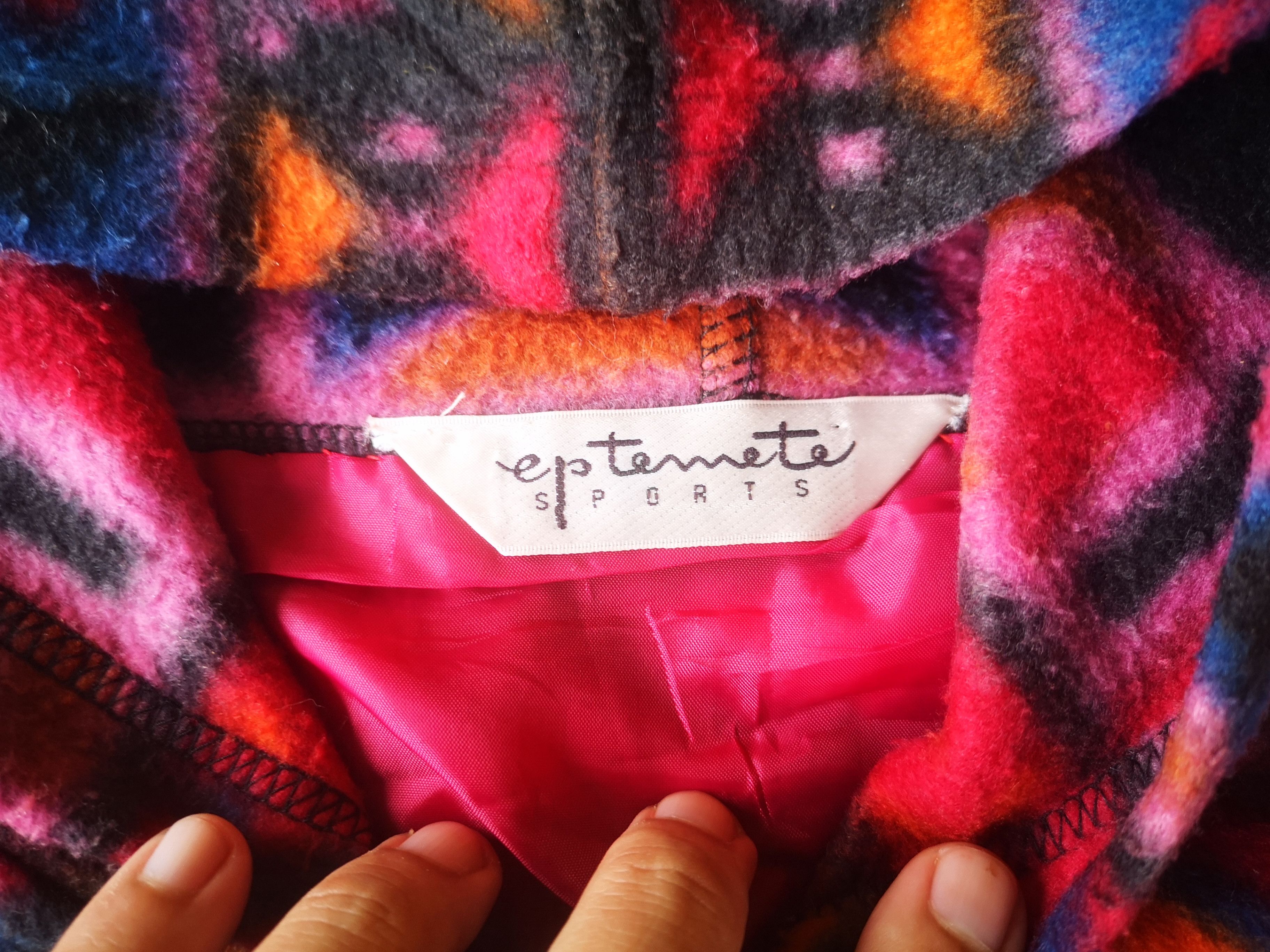 Japanese Brand × Vintage Eptemete Sport Navajo Fleece Jacket Size US L / EU 52-54 / 3 - 6 Thumbnail