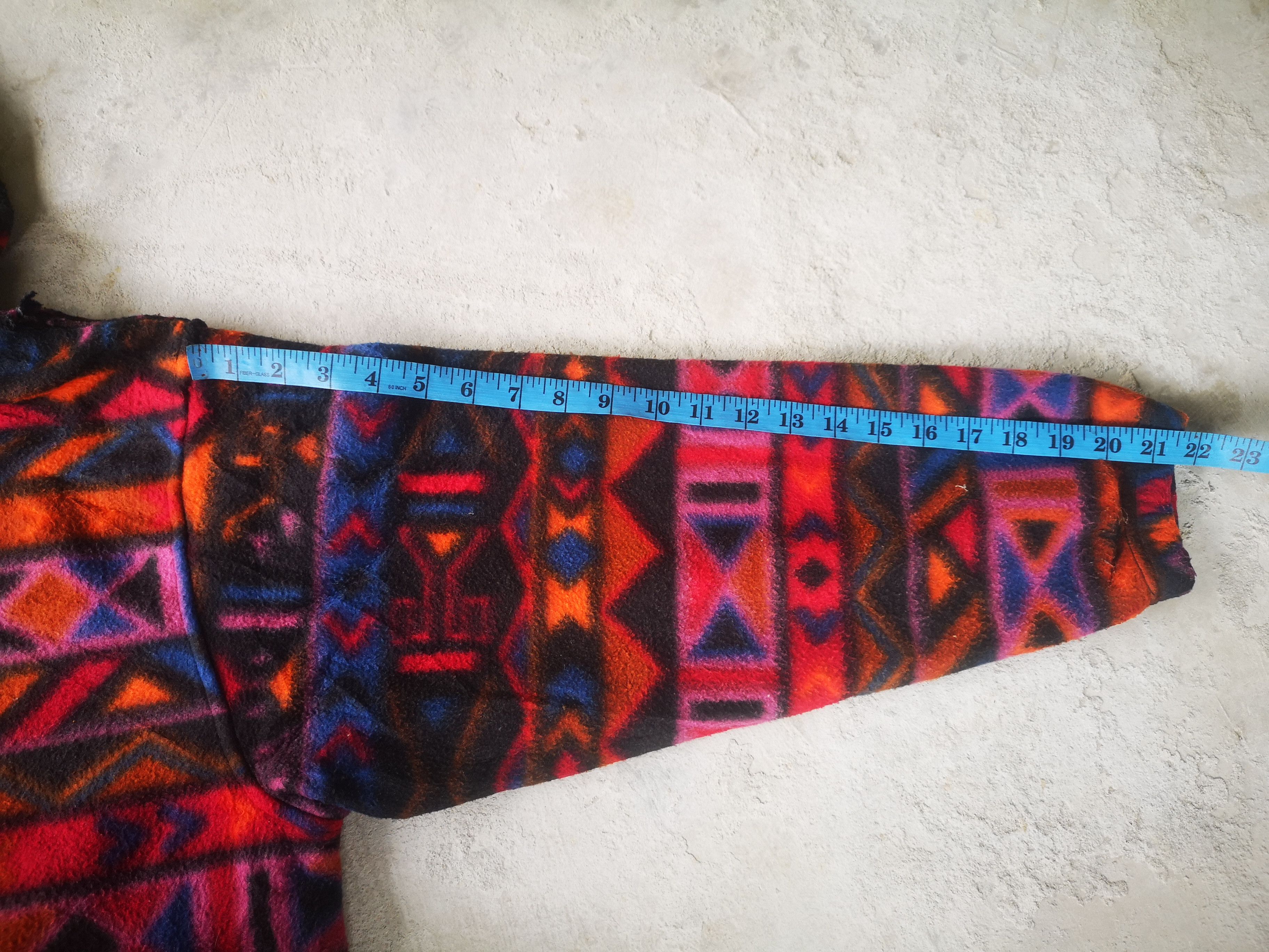 Japanese Brand × Vintage Eptemete Sport Navajo Fleece Jacket Size US L / EU 52-54 / 3 - 12 Thumbnail