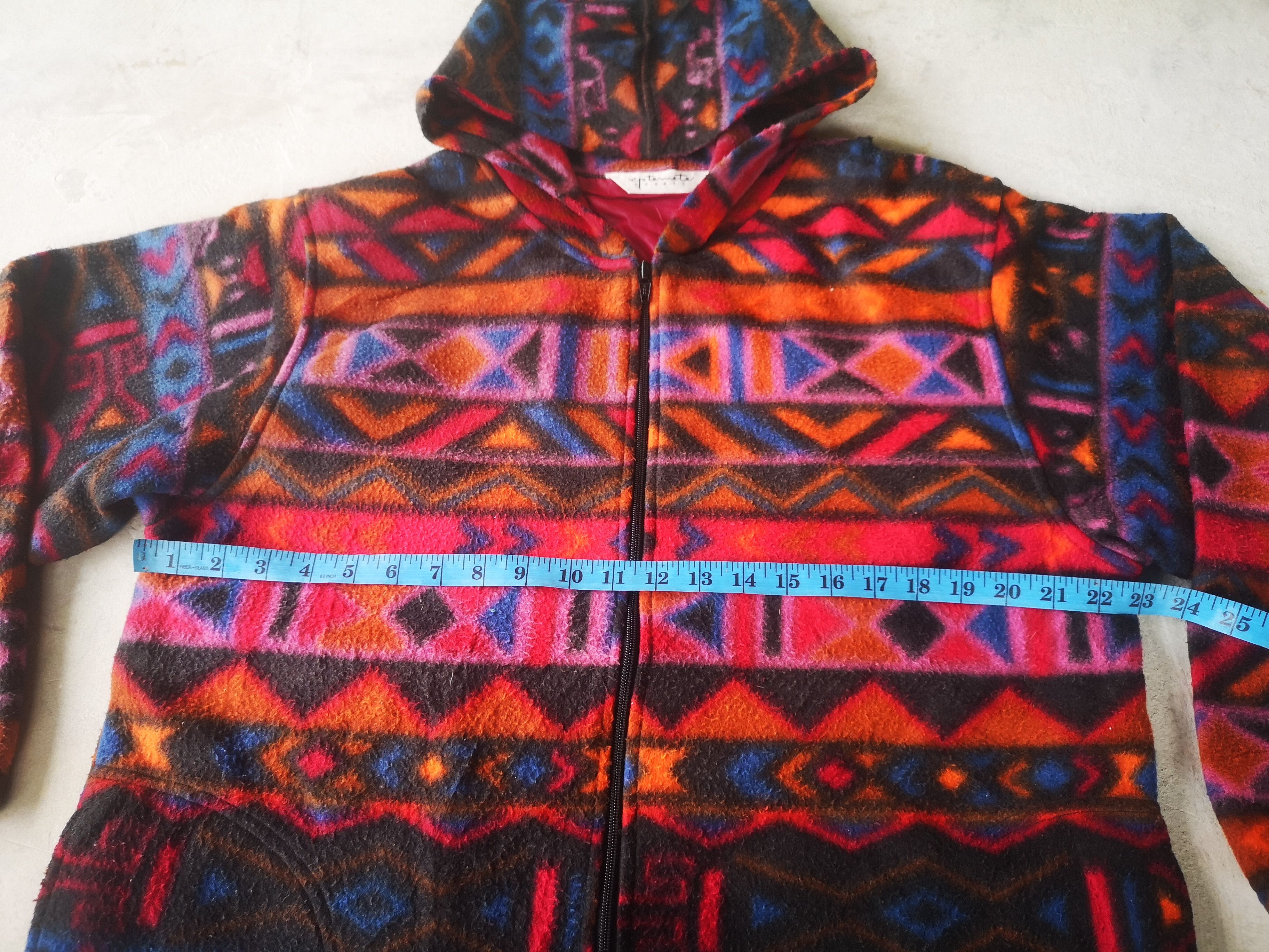 Japanese Brand × Vintage Eptemete Sport Navajo Fleece Jacket Size US L / EU 52-54 / 3 - 9 Thumbnail
