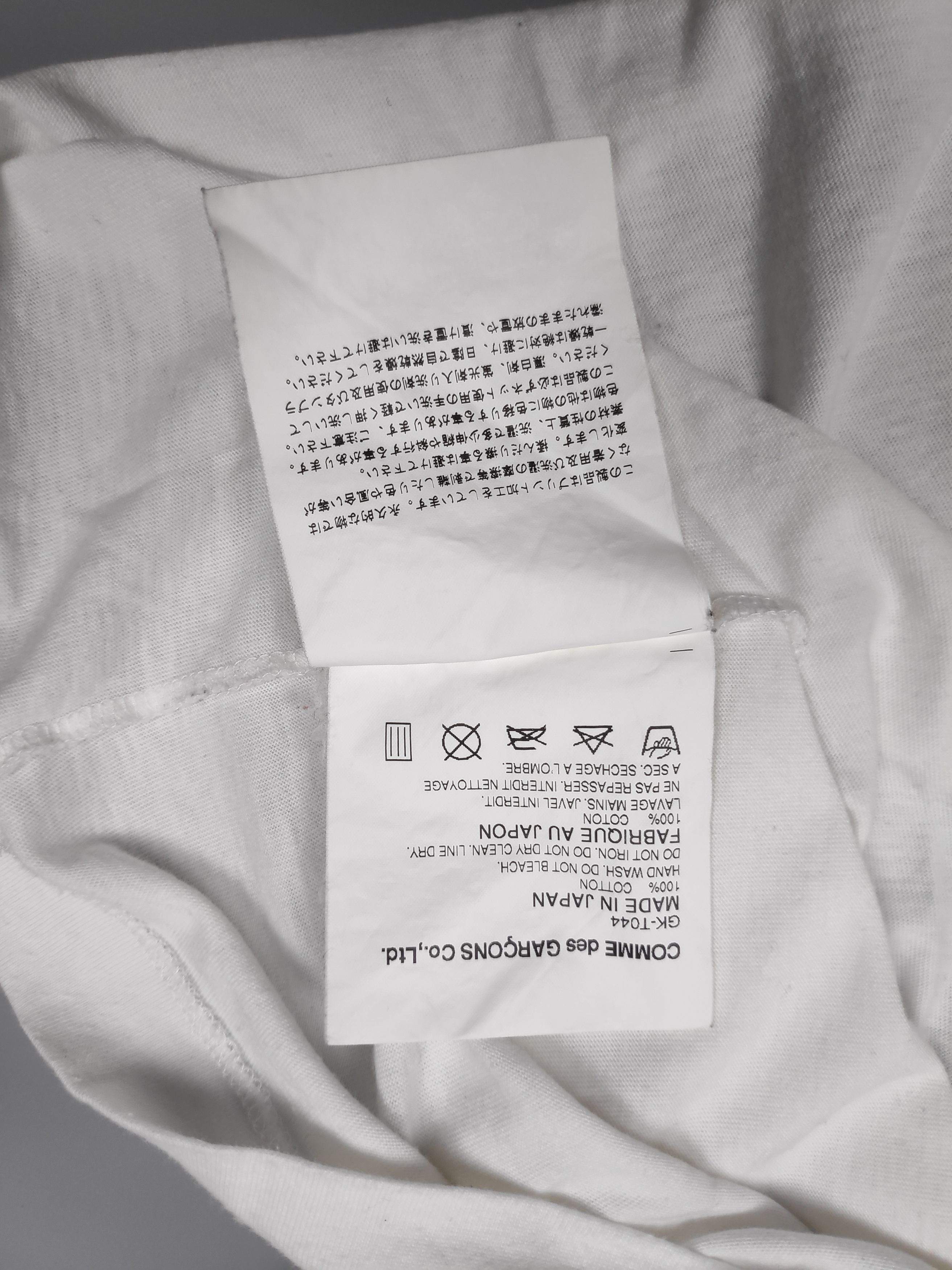 Comme des Garcons 🔥RARE🔥COMME DES GARCONS TEE Size L / US 10 / IT 46 - 5 Thumbnail