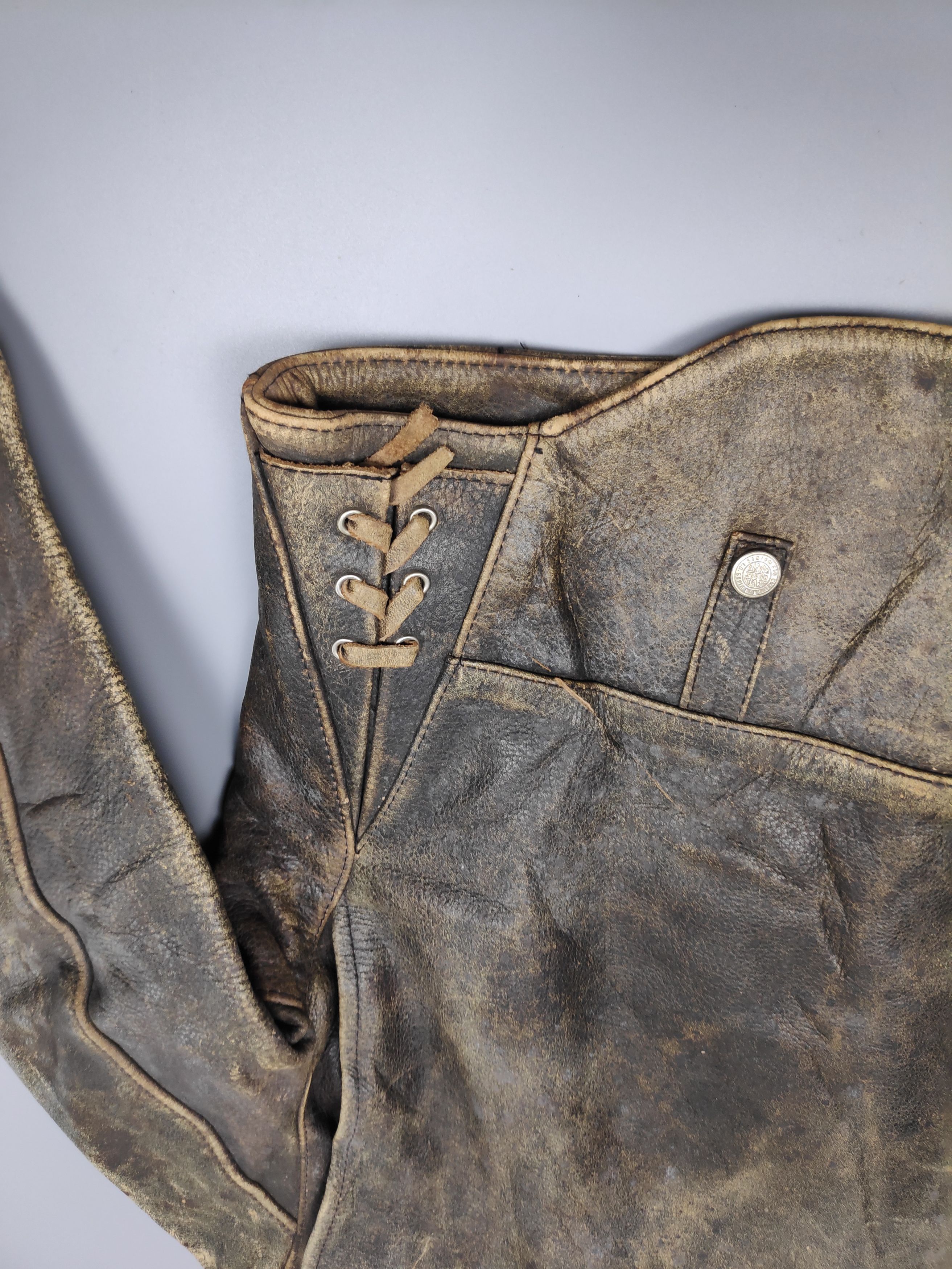Chevignon VINTAGE LEATHER JACKET CHEVIGNON Size US S / EU 44-46 / 1 - 5 Thumbnail