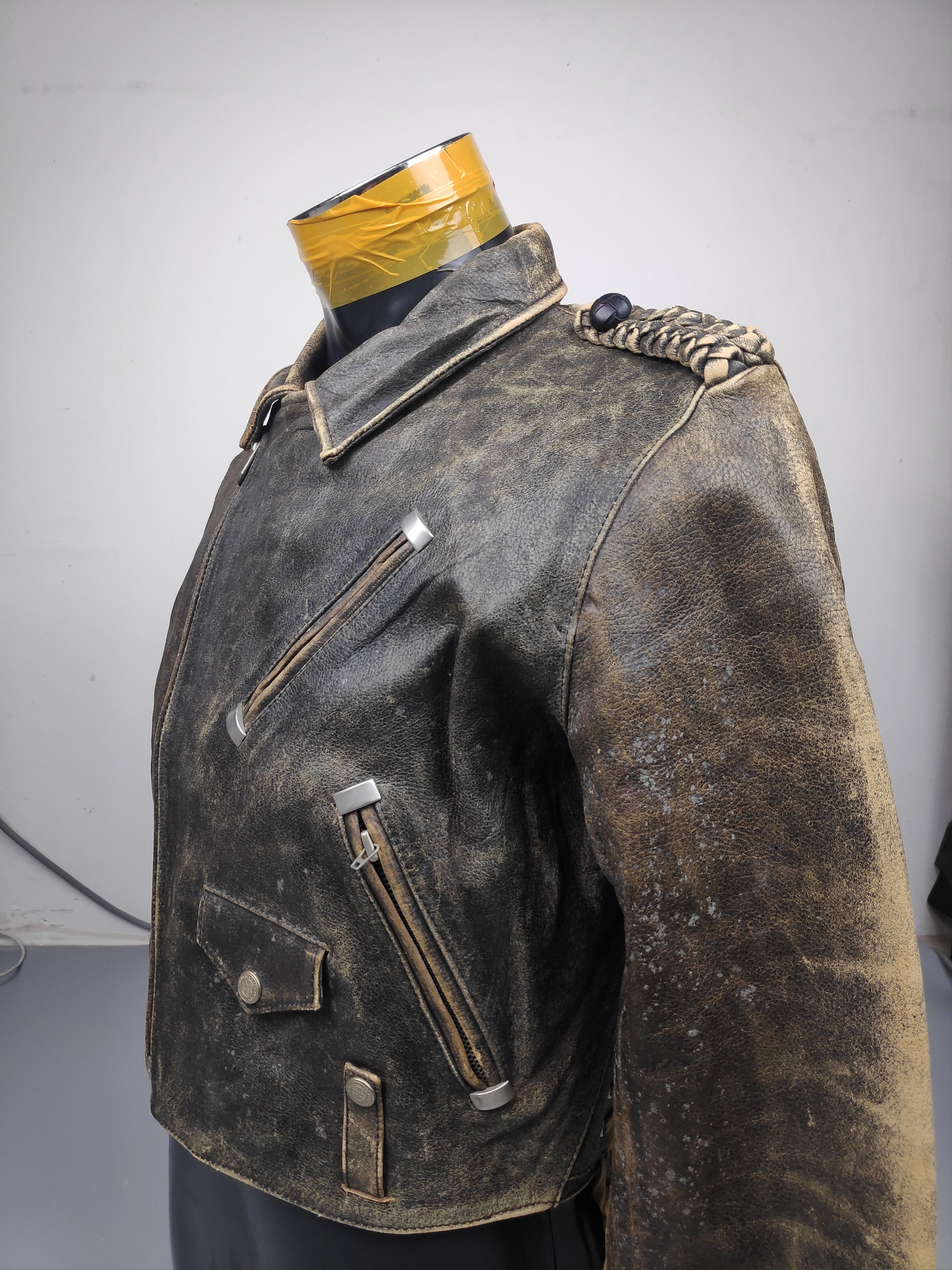 Chevignon VINTAGE LEATHER JACKET CHEVIGNON Size US S / EU 44-46 / 1 - 23 Thumbnail