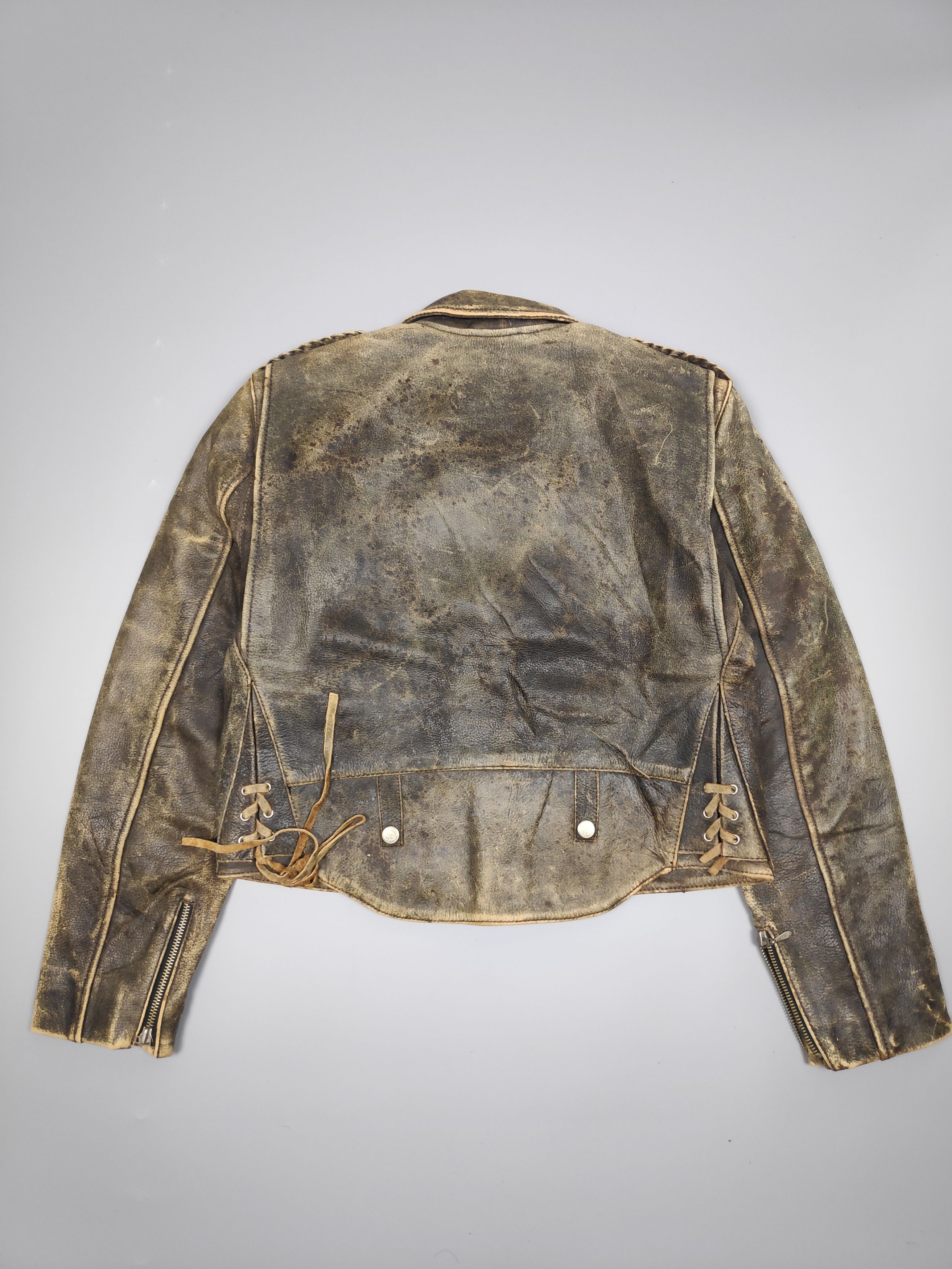 Chevignon VINTAGE LEATHER JACKET CHEVIGNON Size US S / EU 44-46 / 1 - 2 Thumbnail