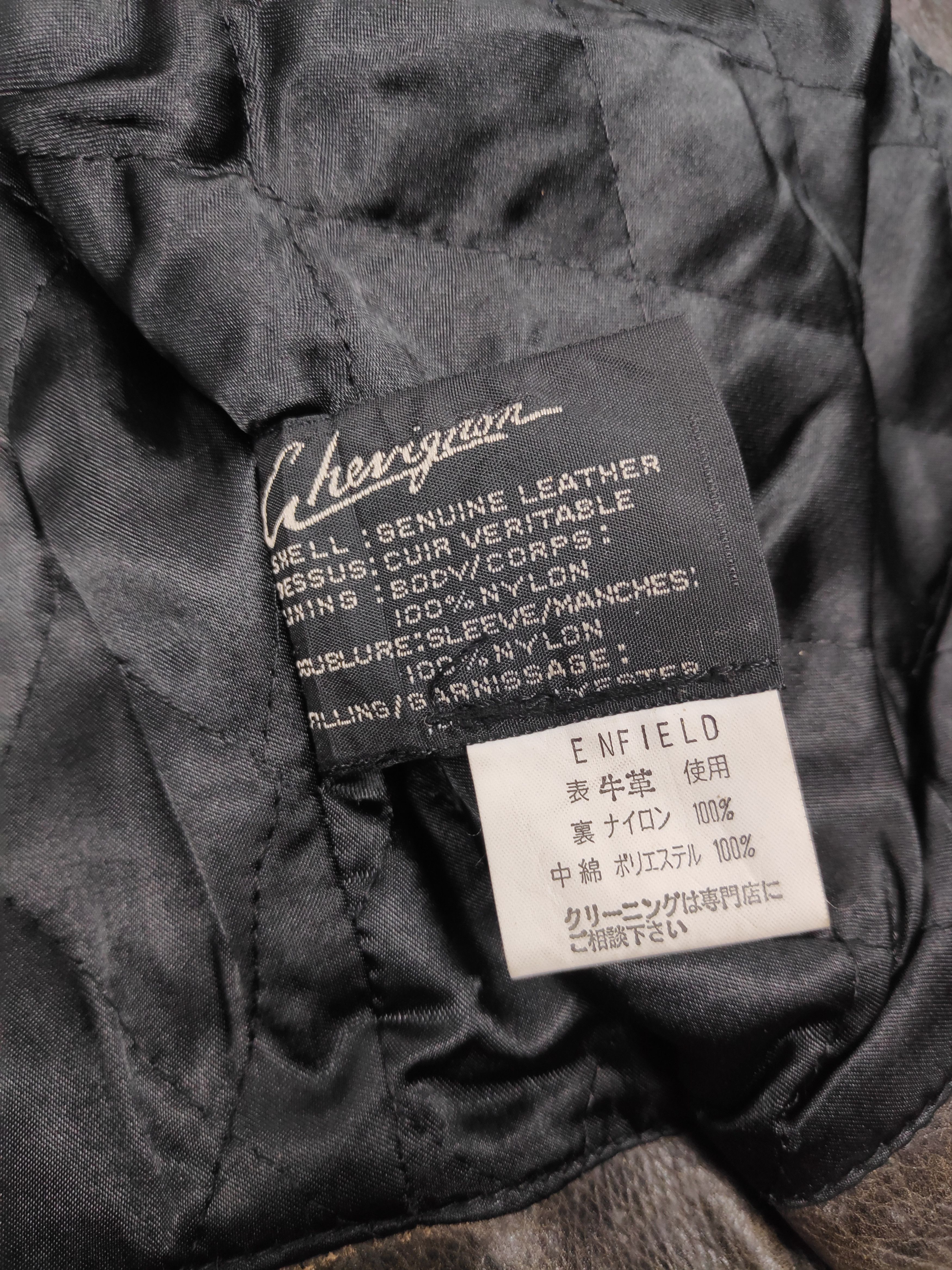 Chevignon VINTAGE LEATHER JACKET CHEVIGNON Size US S / EU 44-46 / 1 - 19 Thumbnail