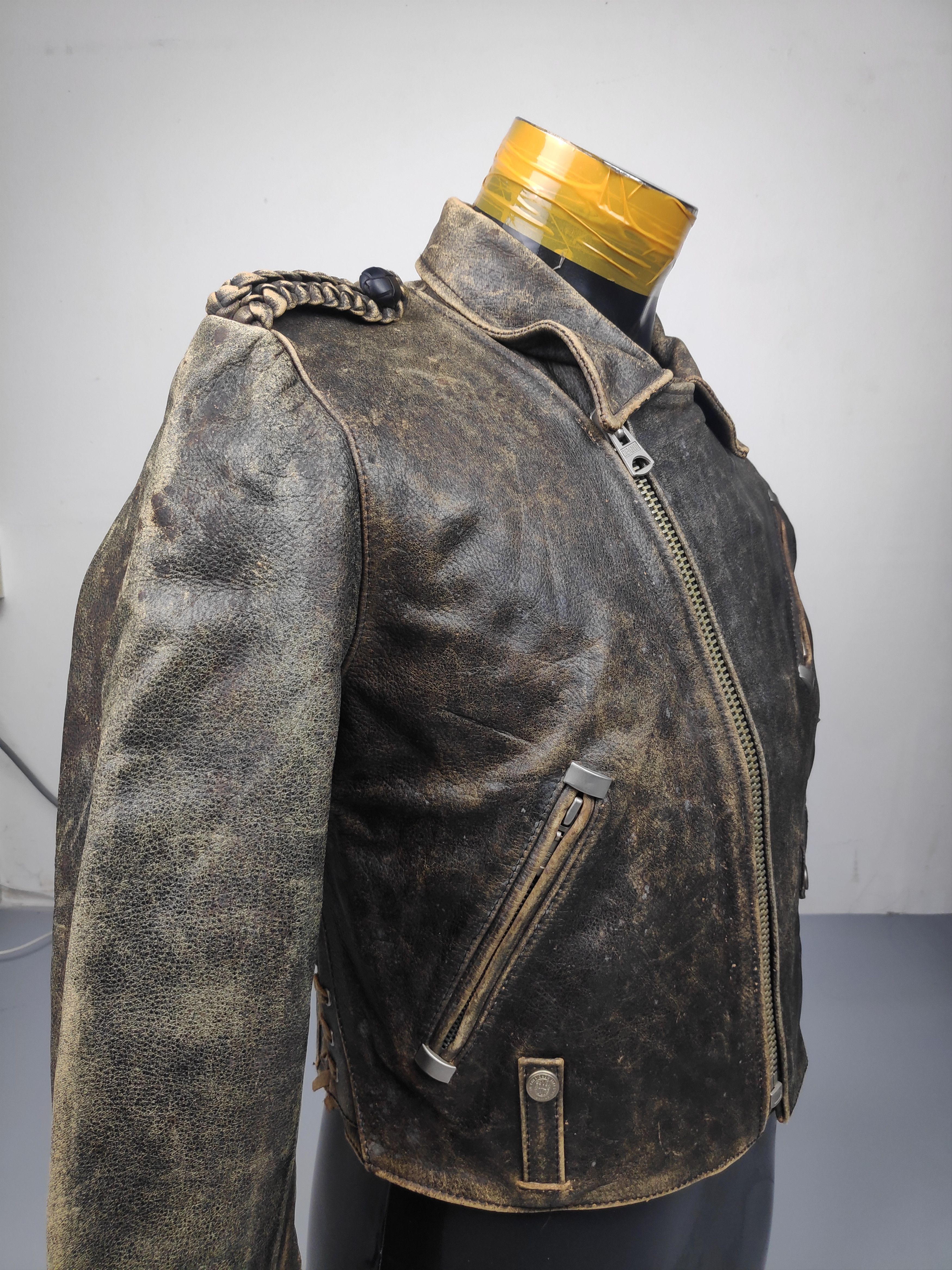 Chevignon VINTAGE LEATHER JACKET CHEVIGNON Size US S / EU 44-46 / 1 - 22 Thumbnail