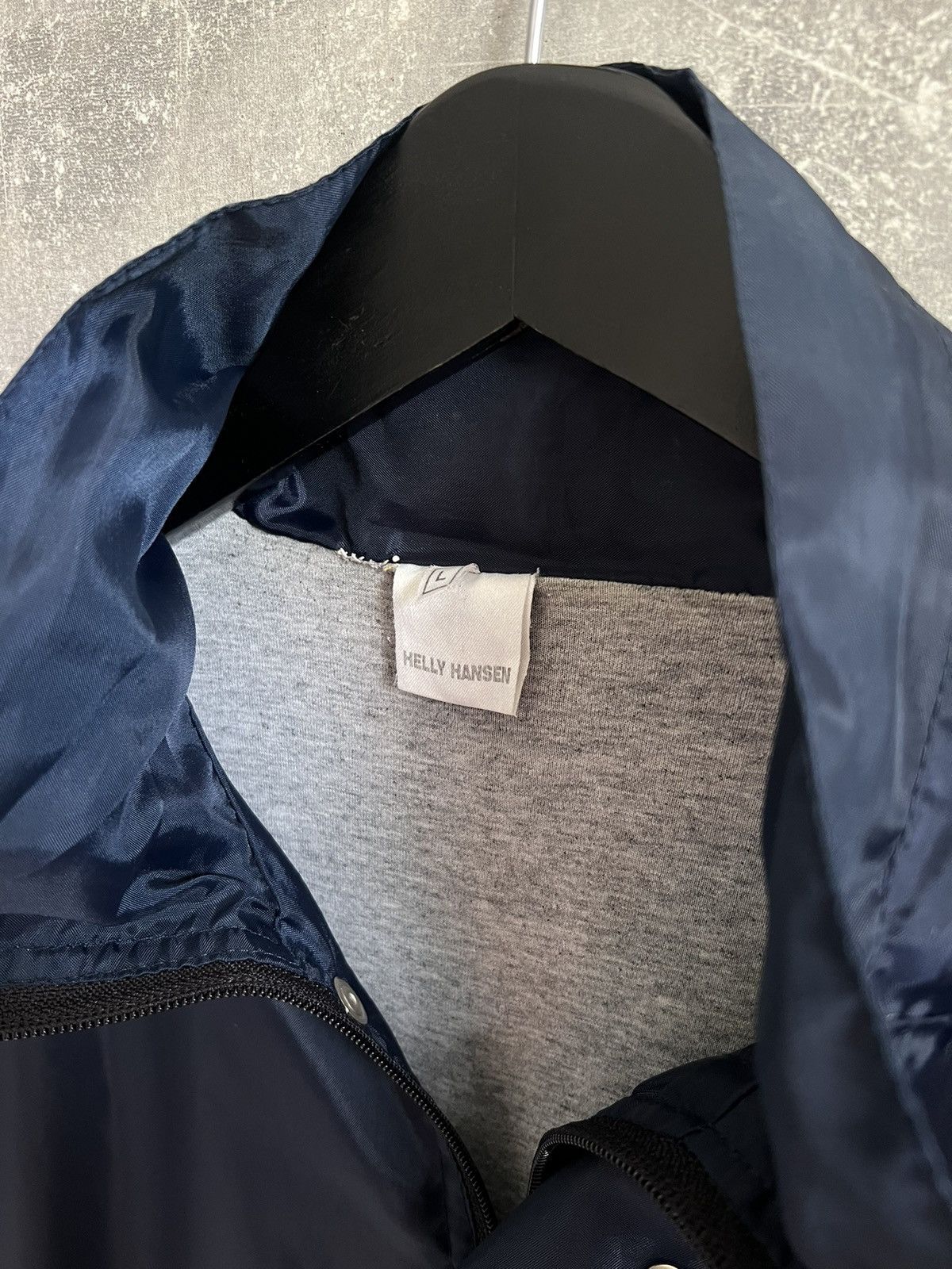 Helly Hansen 90S Vintage Helly Hansen Blue Jacket Big Logo Size M - L Size US L / EU 52-54 / 3 - 6 Thumbnail