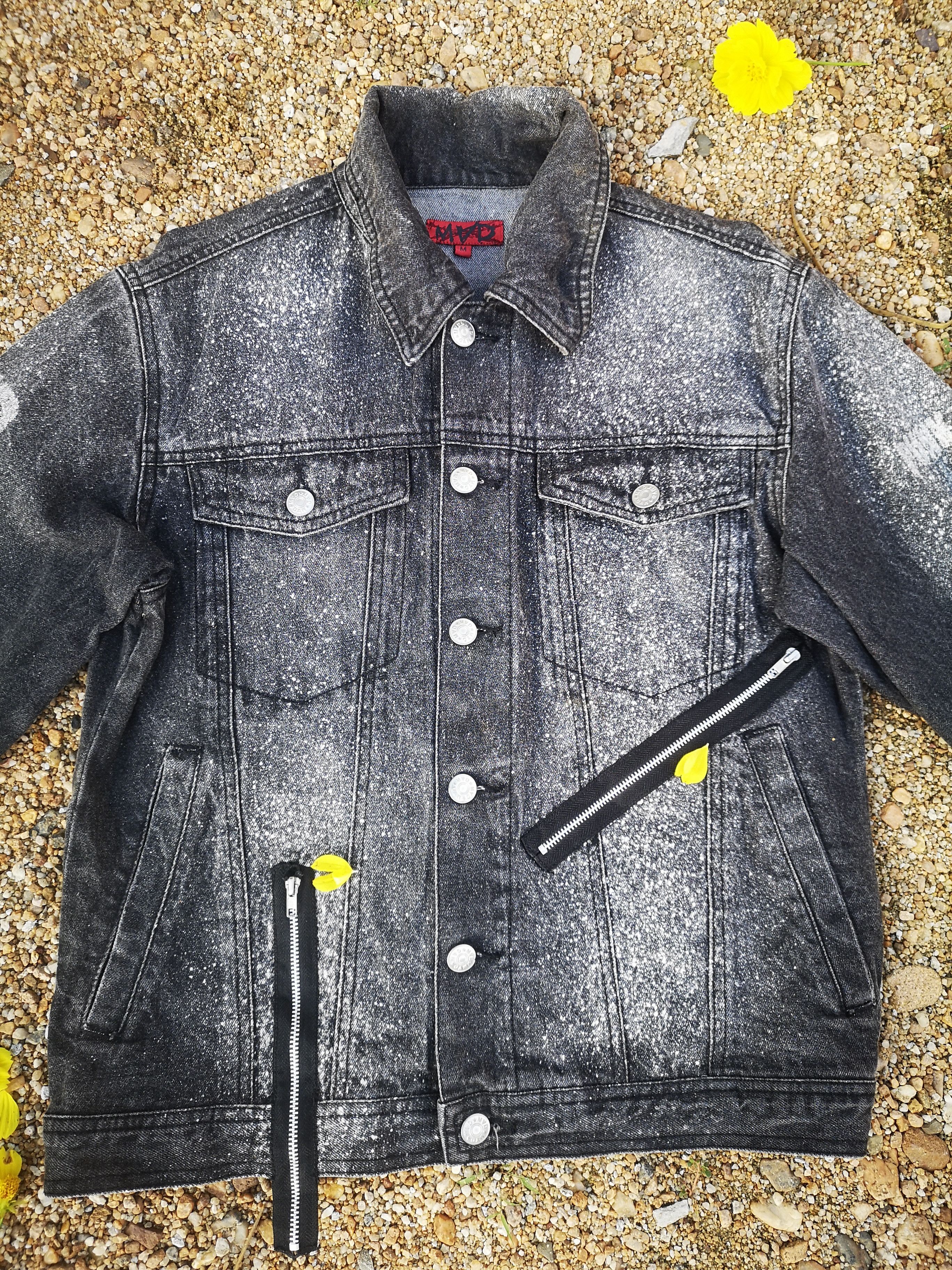 Seditionaries × Vintage MAD Distress Denim Jacket Size US S / EU 44-46 / 1 - 3 Thumbnail