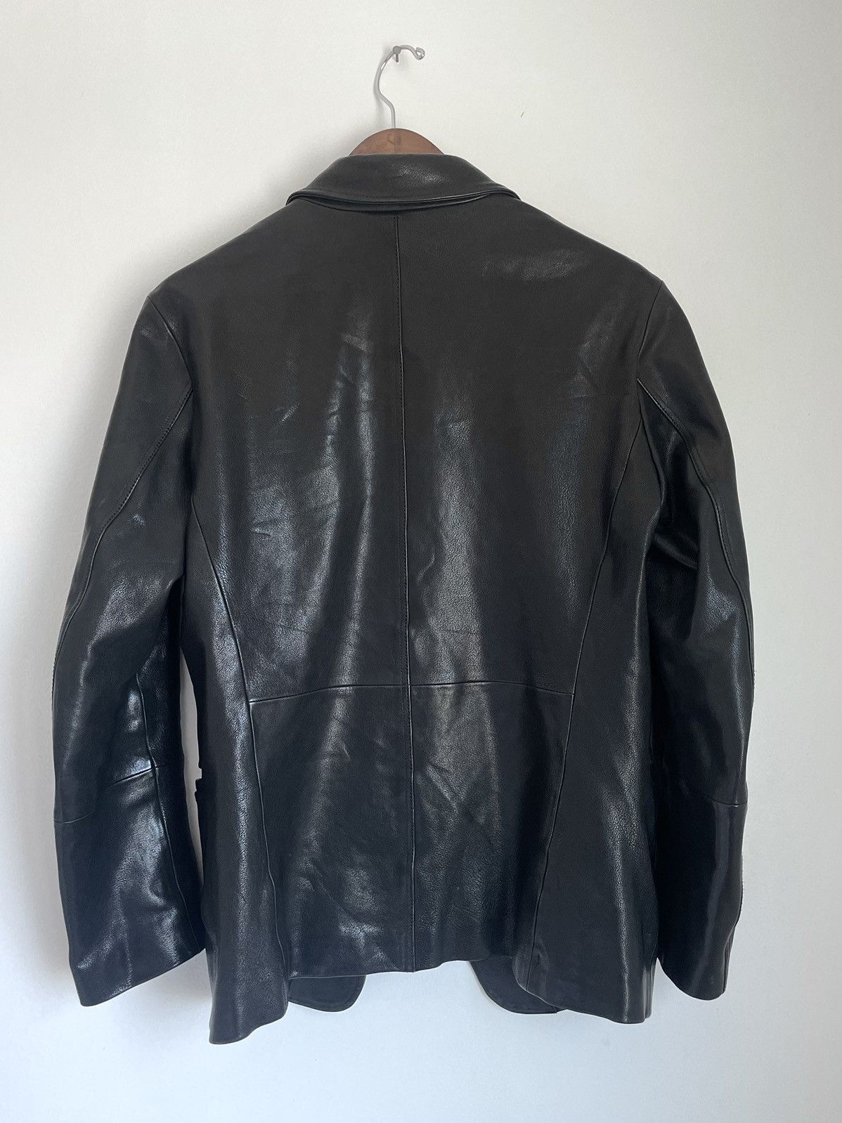 Jil Sander Archive Jil Sander 2B Leather Blazer | Grailed