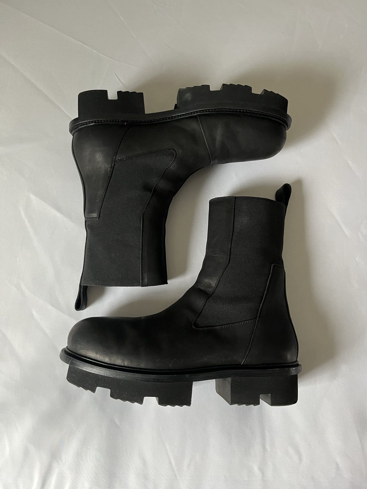 Rick Owens Rick Owens Megatooth bozo boots Size US 12 / EU 45 - 4 Thumbnail