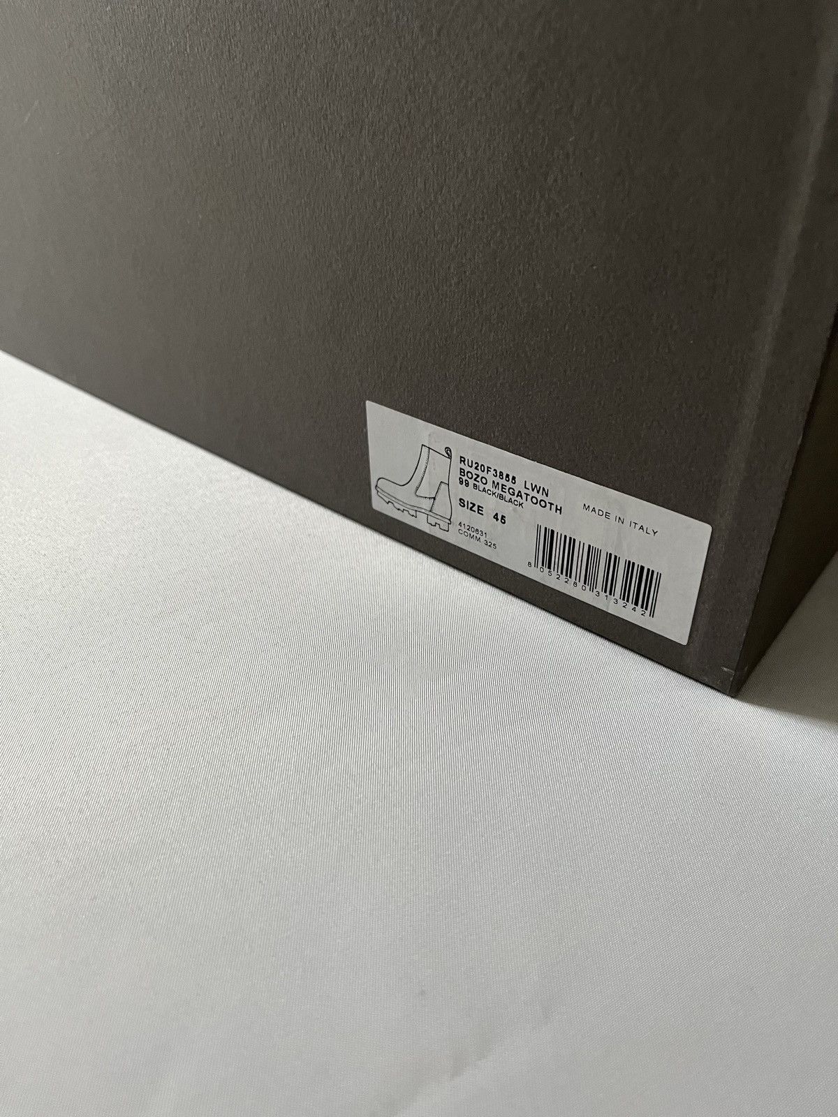 Rick Owens Rick Owens Megatooth bozo boots Size US 12 / EU 45 - 9 Thumbnail