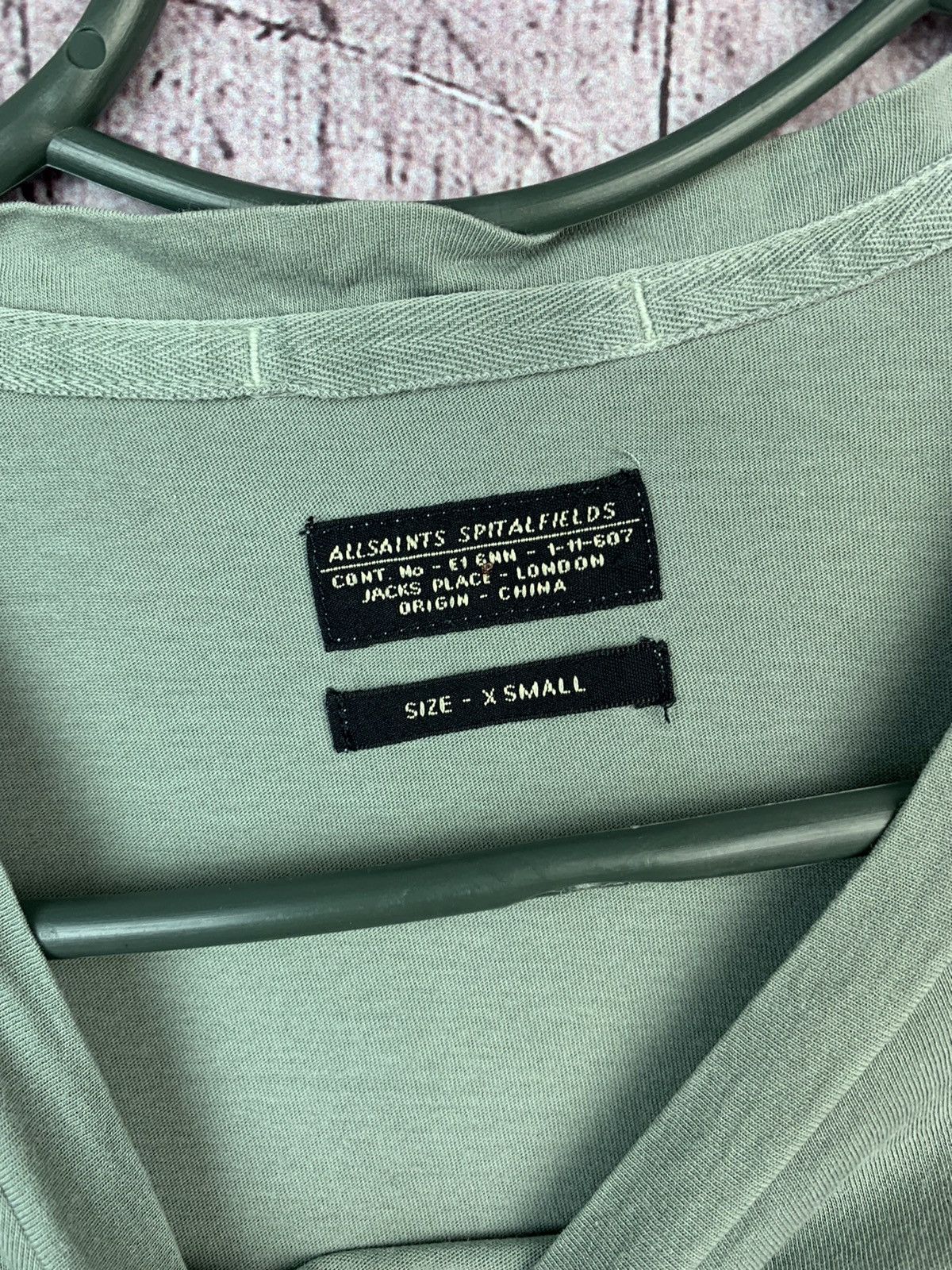 Allsaints Allsaints Mens Tonic SS Crew T Shirt Size US XS / EU 42 / 0 - 2 Thumbnail