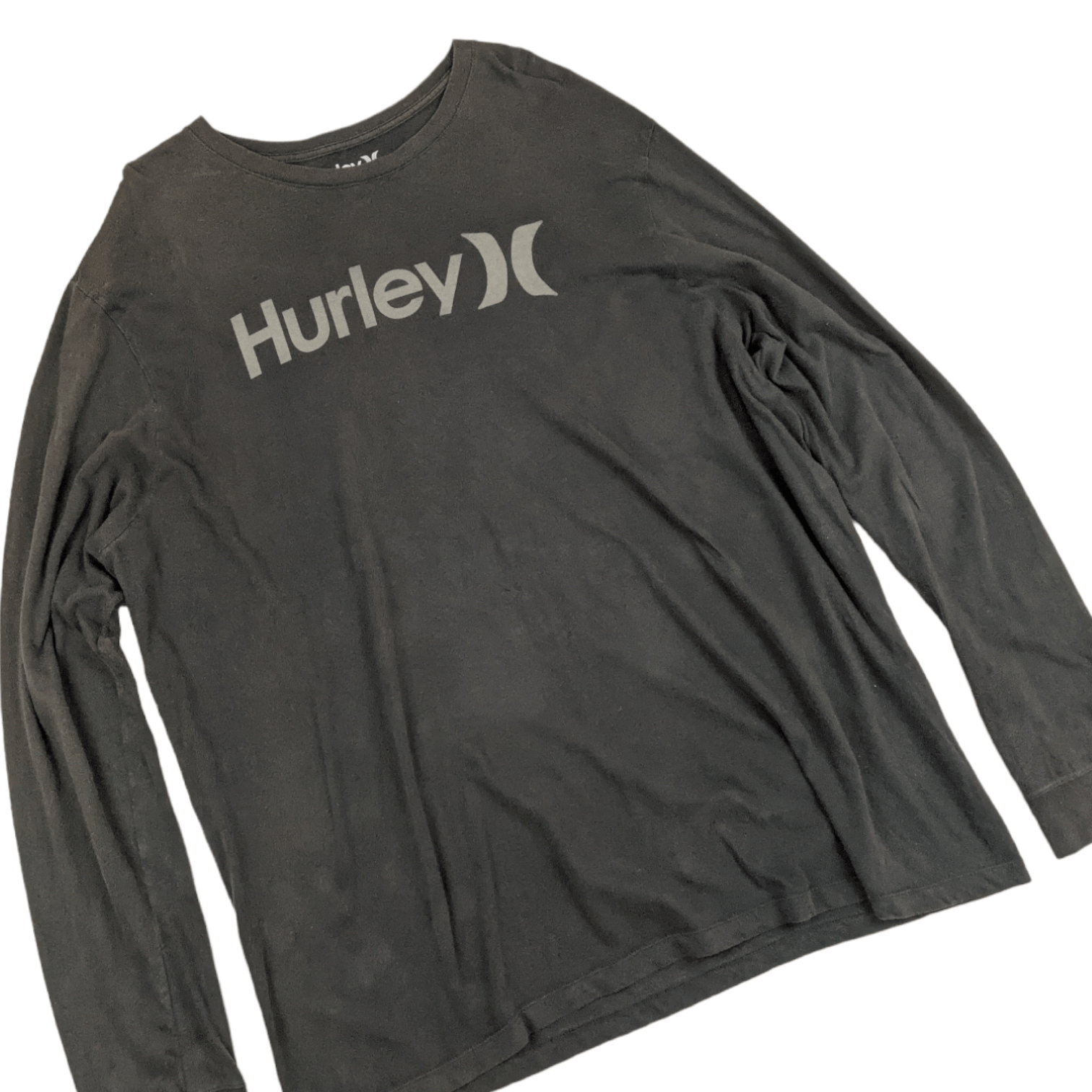 Hurley HURLEY Big Spell Out Long Sleeve T-Shirt Size US XXL / EU 58 / 5 - 3 Thumbnail