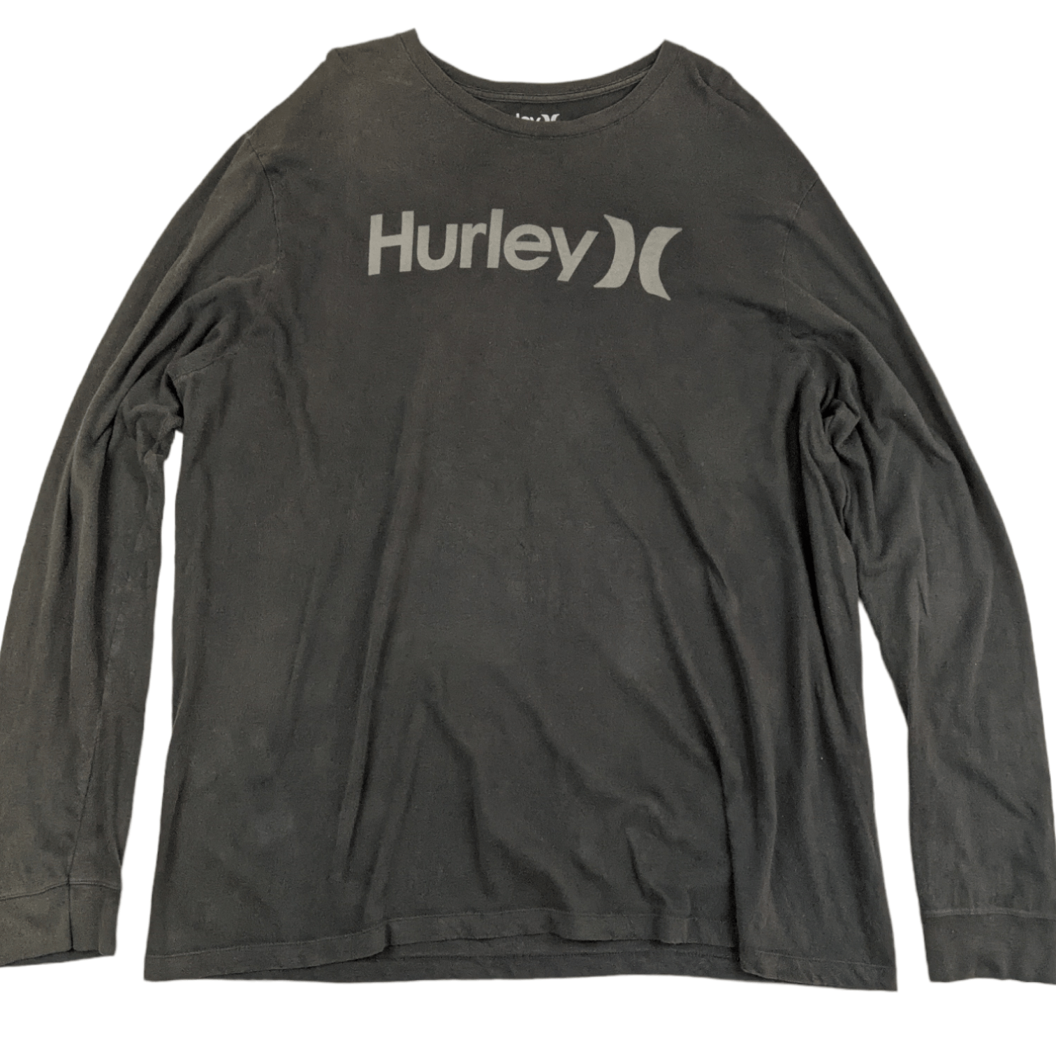 Hurley HURLEY Big Spell Out Long Sleeve T-Shirt Size US XXL / EU 58 / 5 - 2 Thumbnail