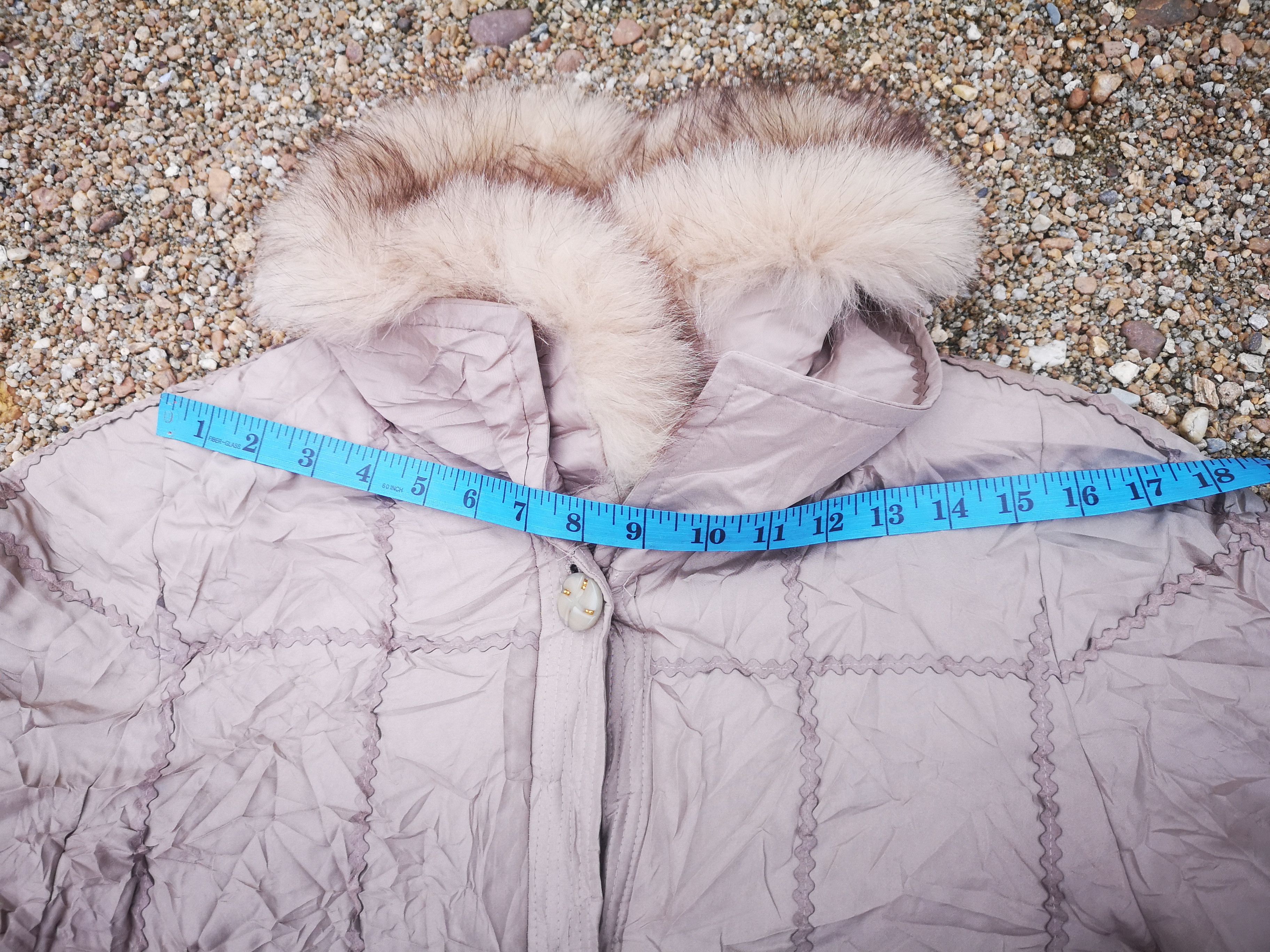 Designer × Japanese Brand × Vintage Lapine Rouge Long Coat with Original Fur Size L / US 10 / IT 46 - 17 Thumbnail