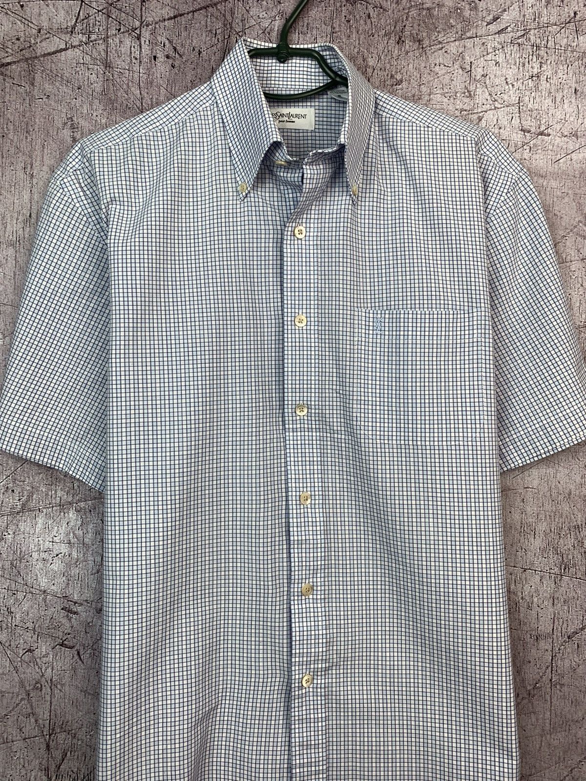 Yves Saint Laurent Vintage Yves Saint Lauren Shirt Size US M / EU 48-50 / 2 - 2 Thumbnail