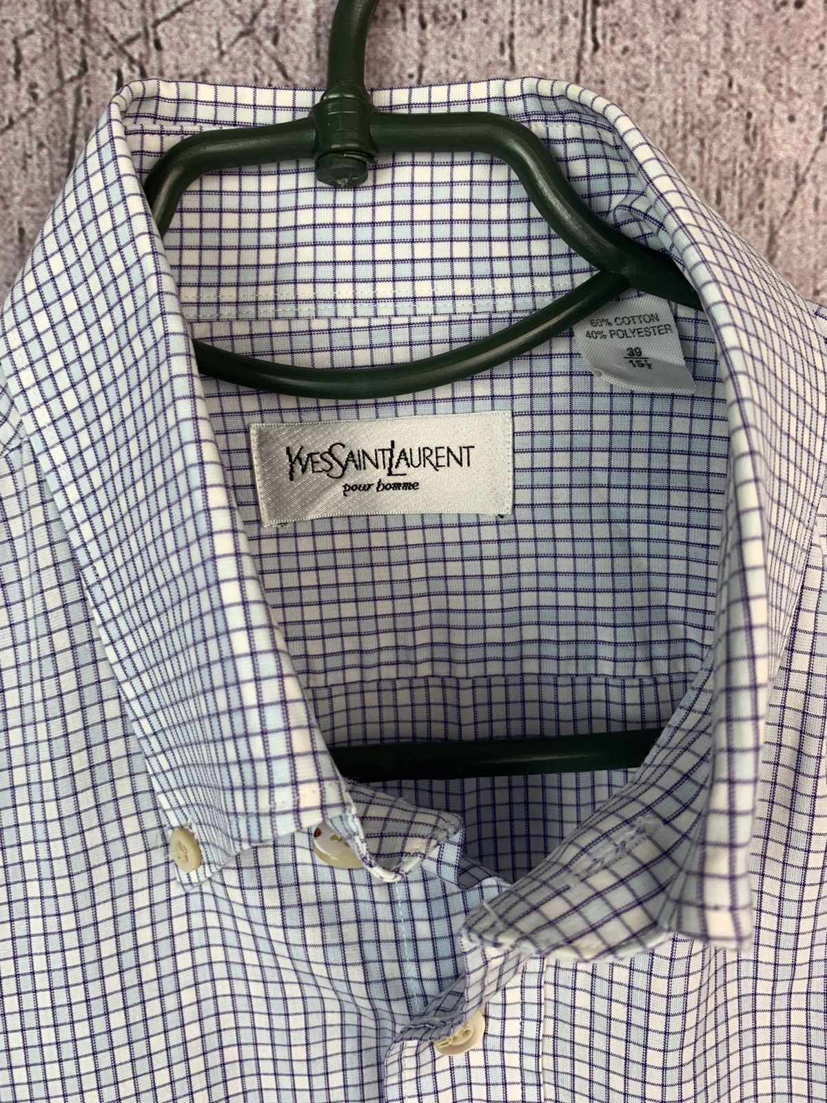Yves Saint Laurent Vintage Yves Saint Lauren Shirt Size US M / EU 48-50 / 2 - 5 Thumbnail