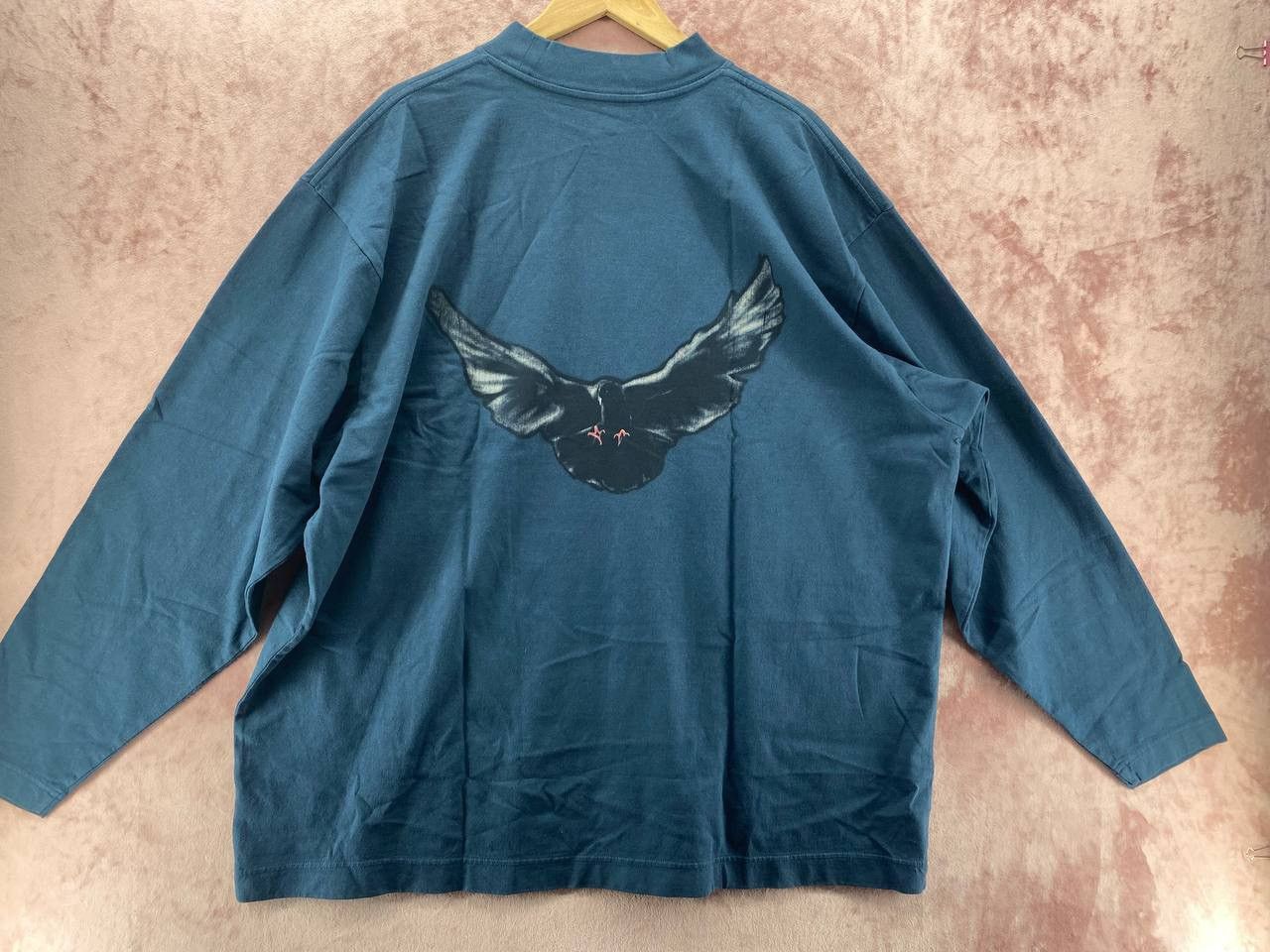 Yeezy Gap by Balenciaga Dove Longsleeve Tee Dark Blue L